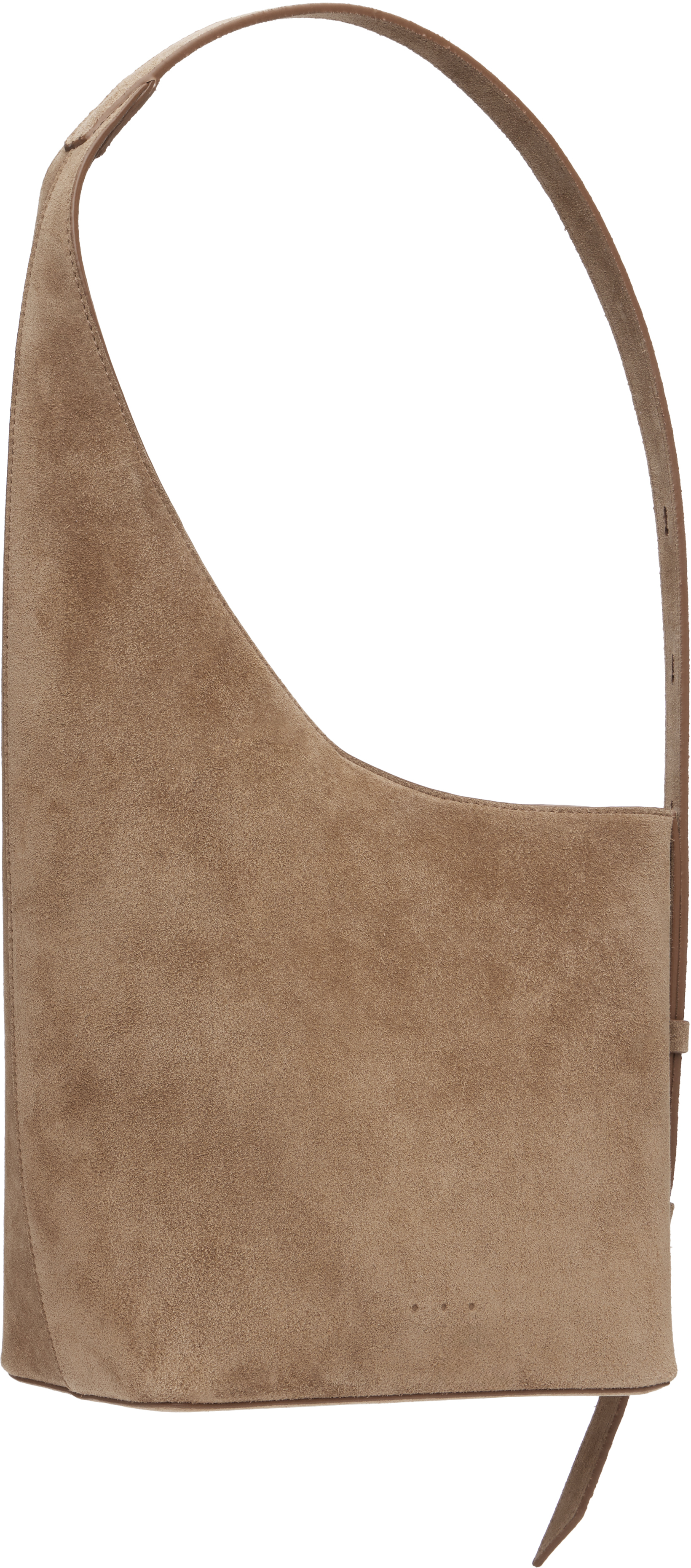 Aesther Ekme Taupe Demi Lune Bag In Brown