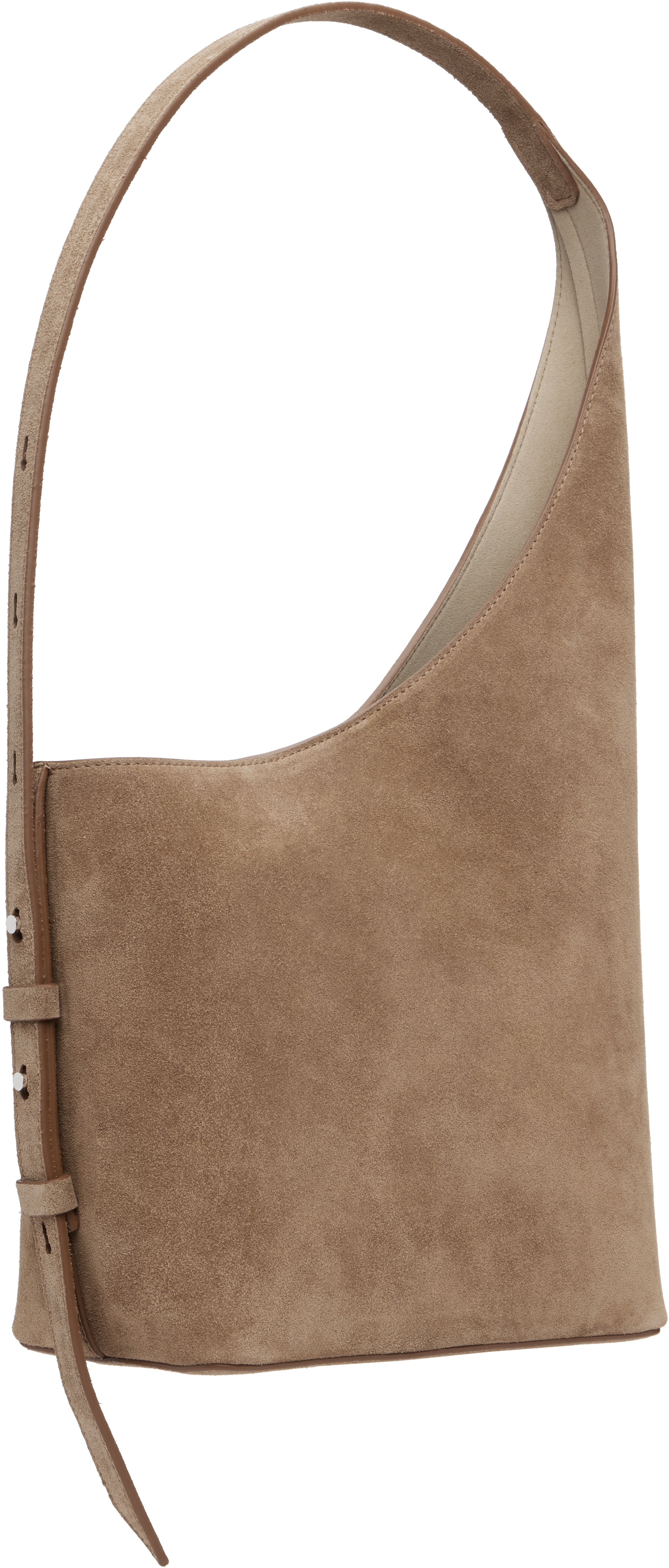 Aesther Ekme Taupe Demi Lune Bag In Brown