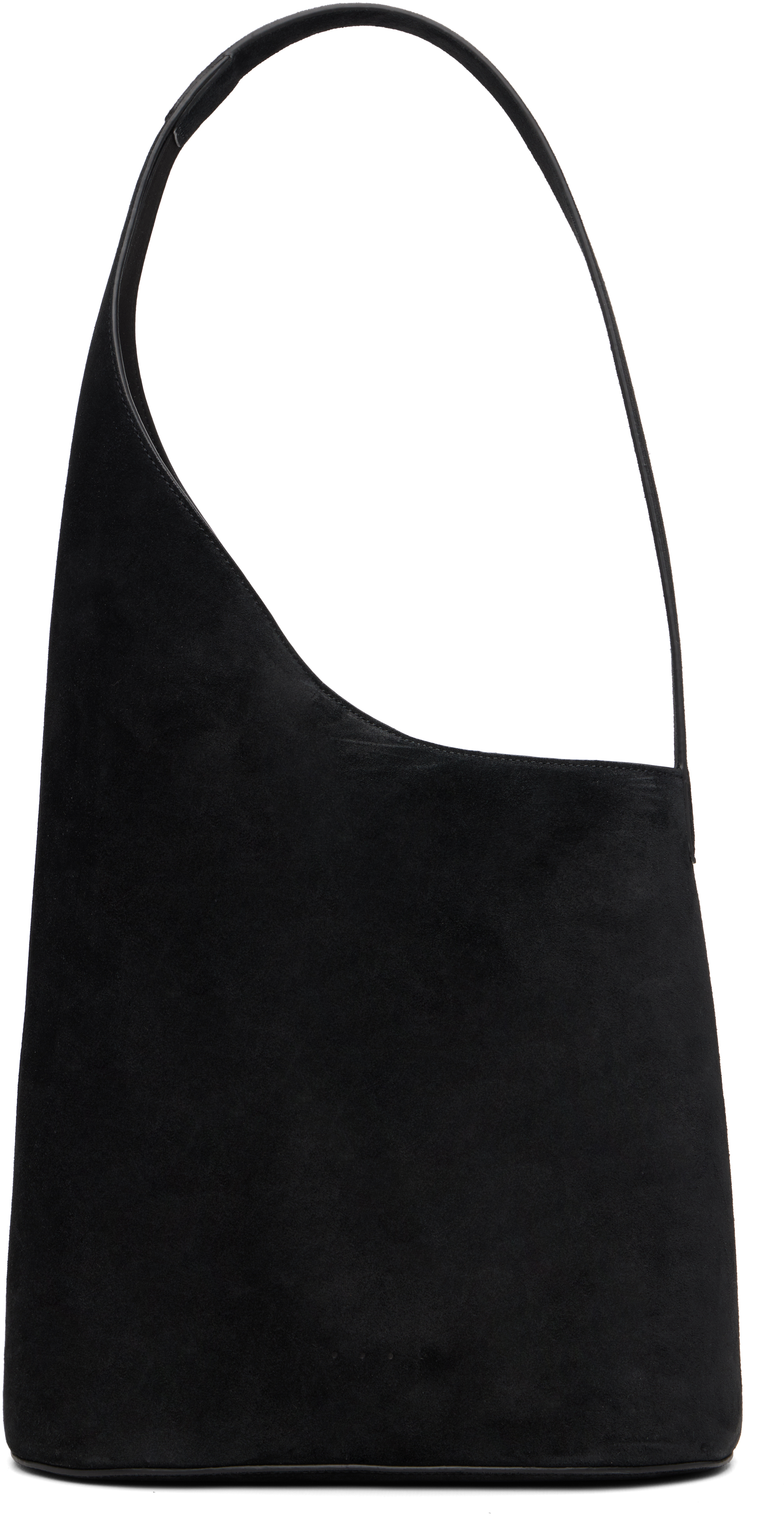 Aesther Ekme Black Demi Lune Tote In Black