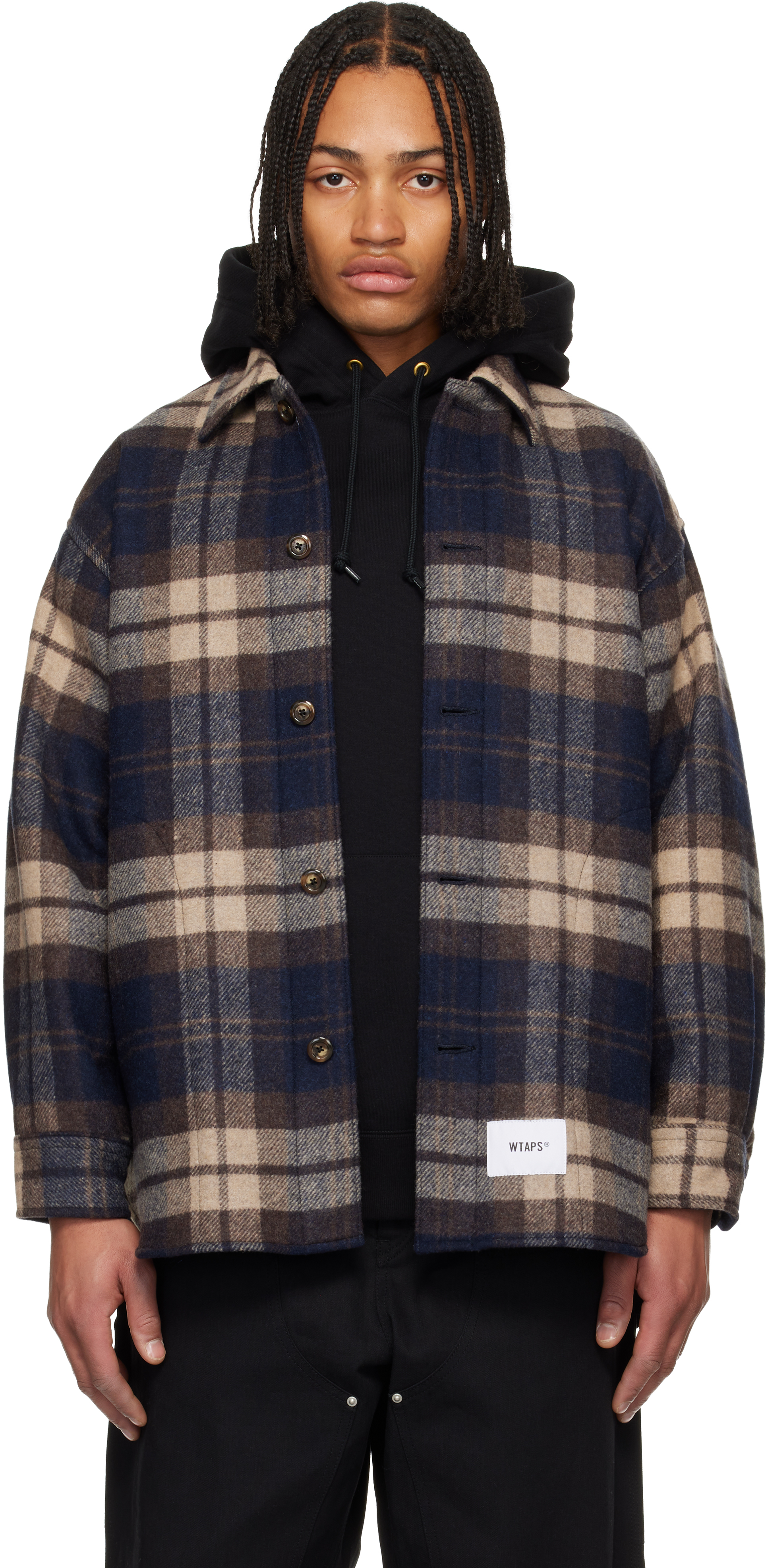 極美品　Wtaps WCPO 01 / JACKET / Navy21FW 極美品 Wtaps WCPO 01 / JACKET / Navy21FW W)taps - WTAPS 21AW