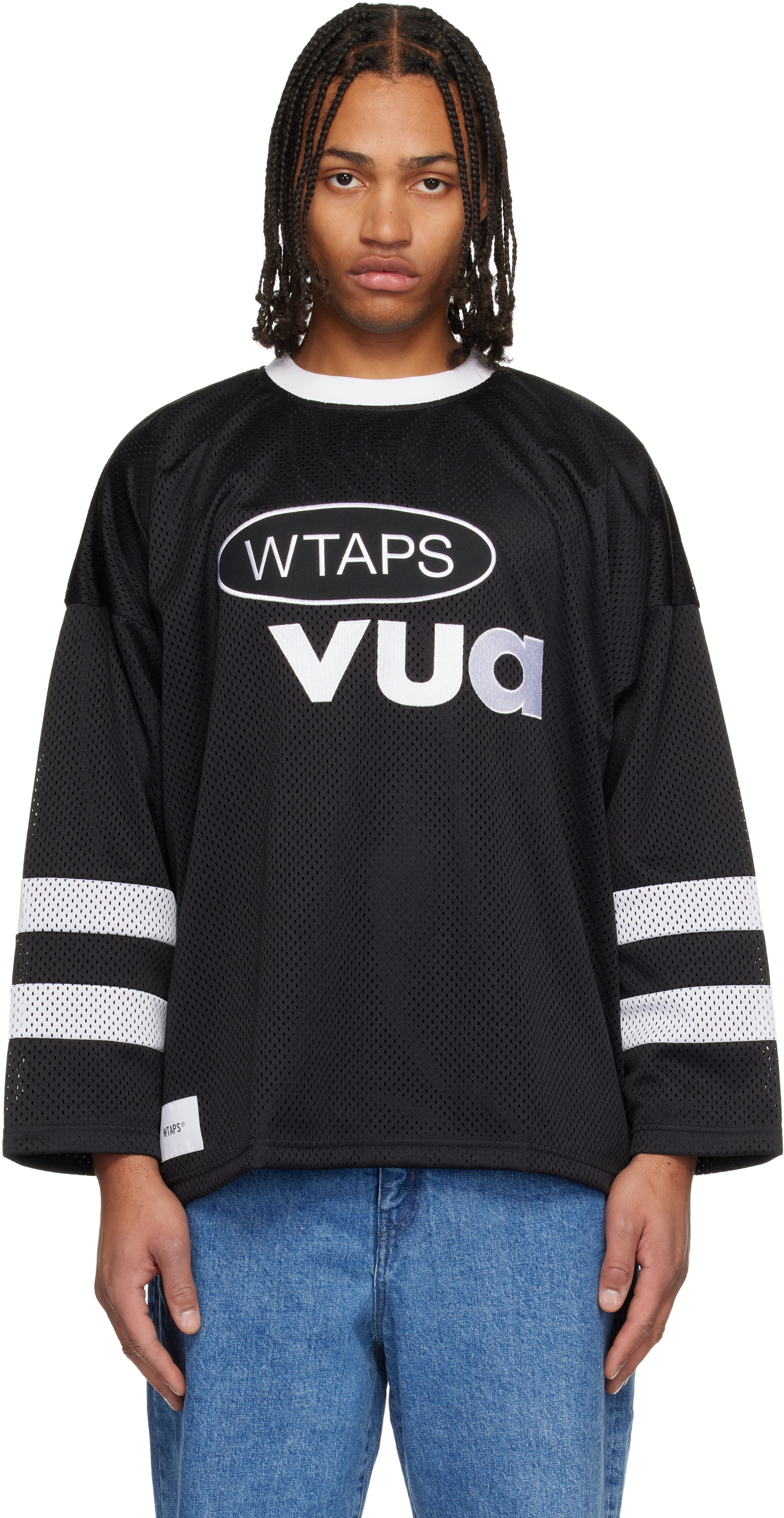 wtaps-black-netminder-ls-t-