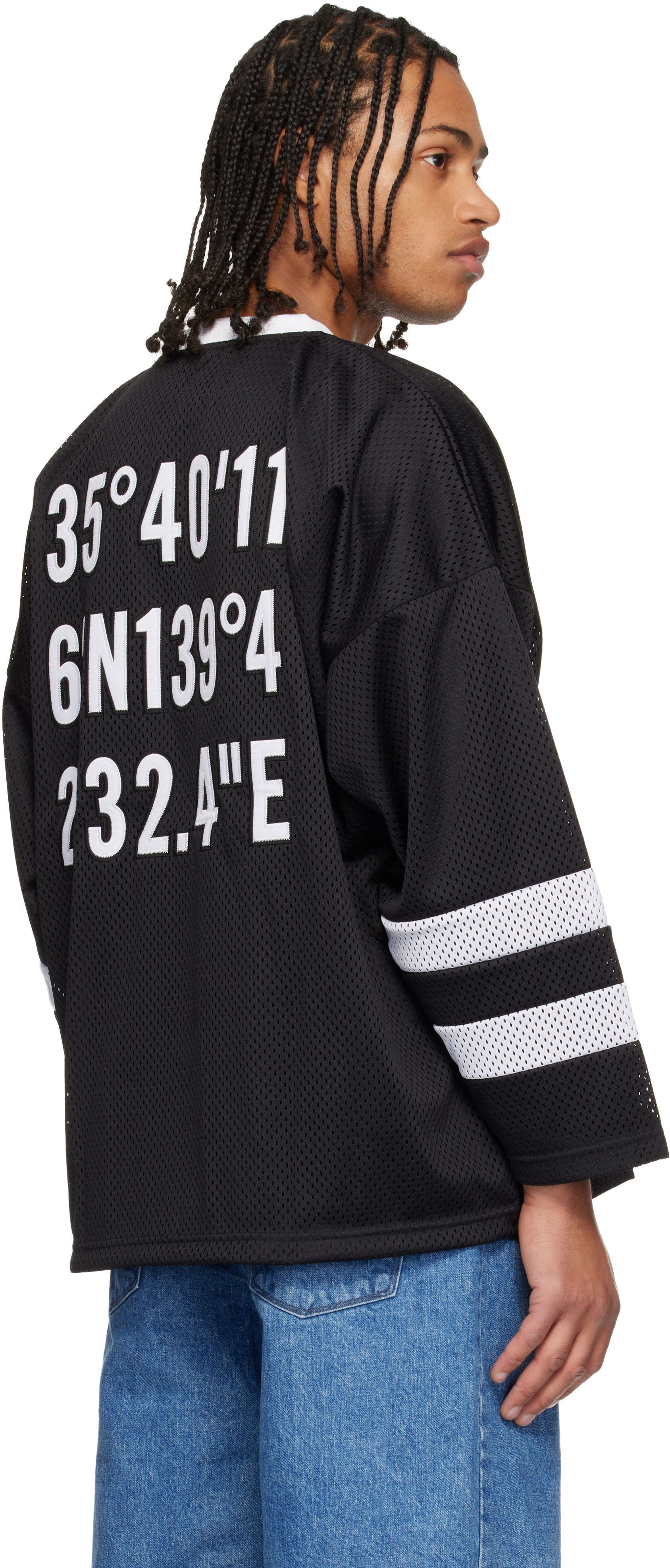 Wtaps Netminder Logo T-shirt In Black