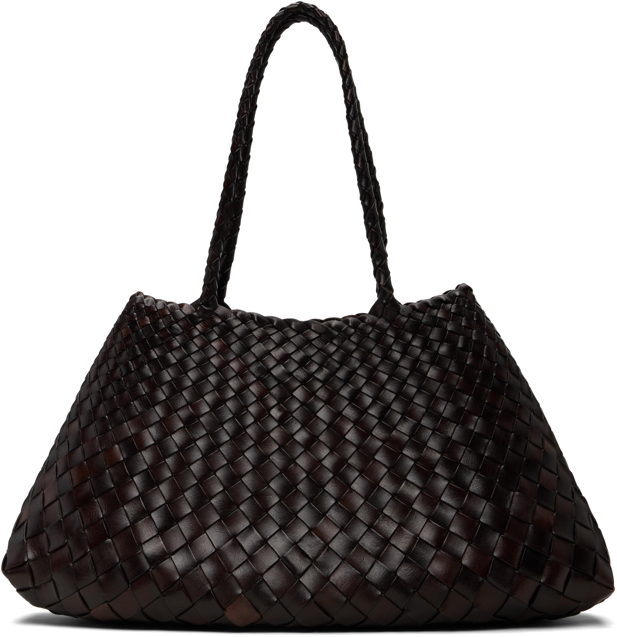 Dragon Diffusion: Brown Santa Croce Big Tote | SSENSE
