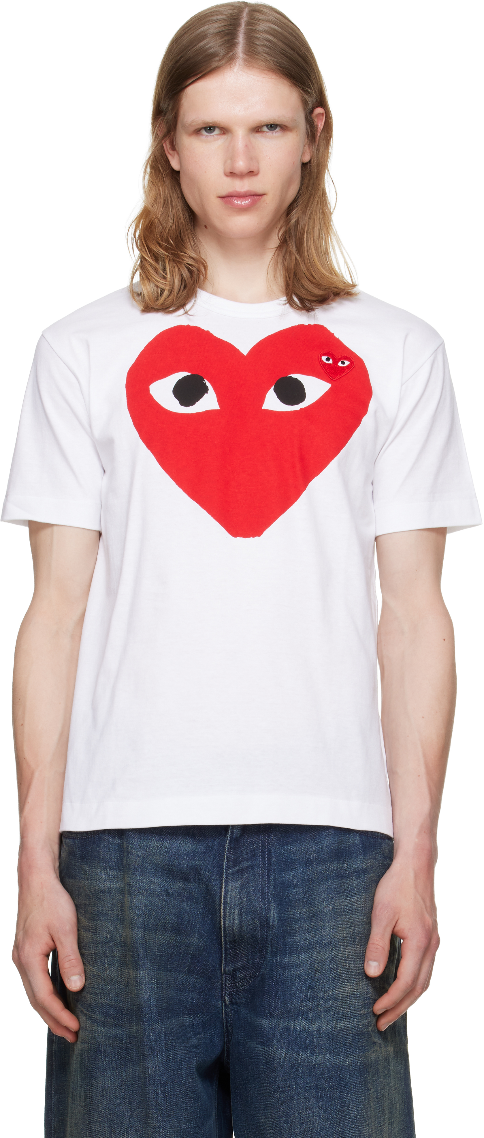 COMME des GARÇONS PLAY: ホワイト 