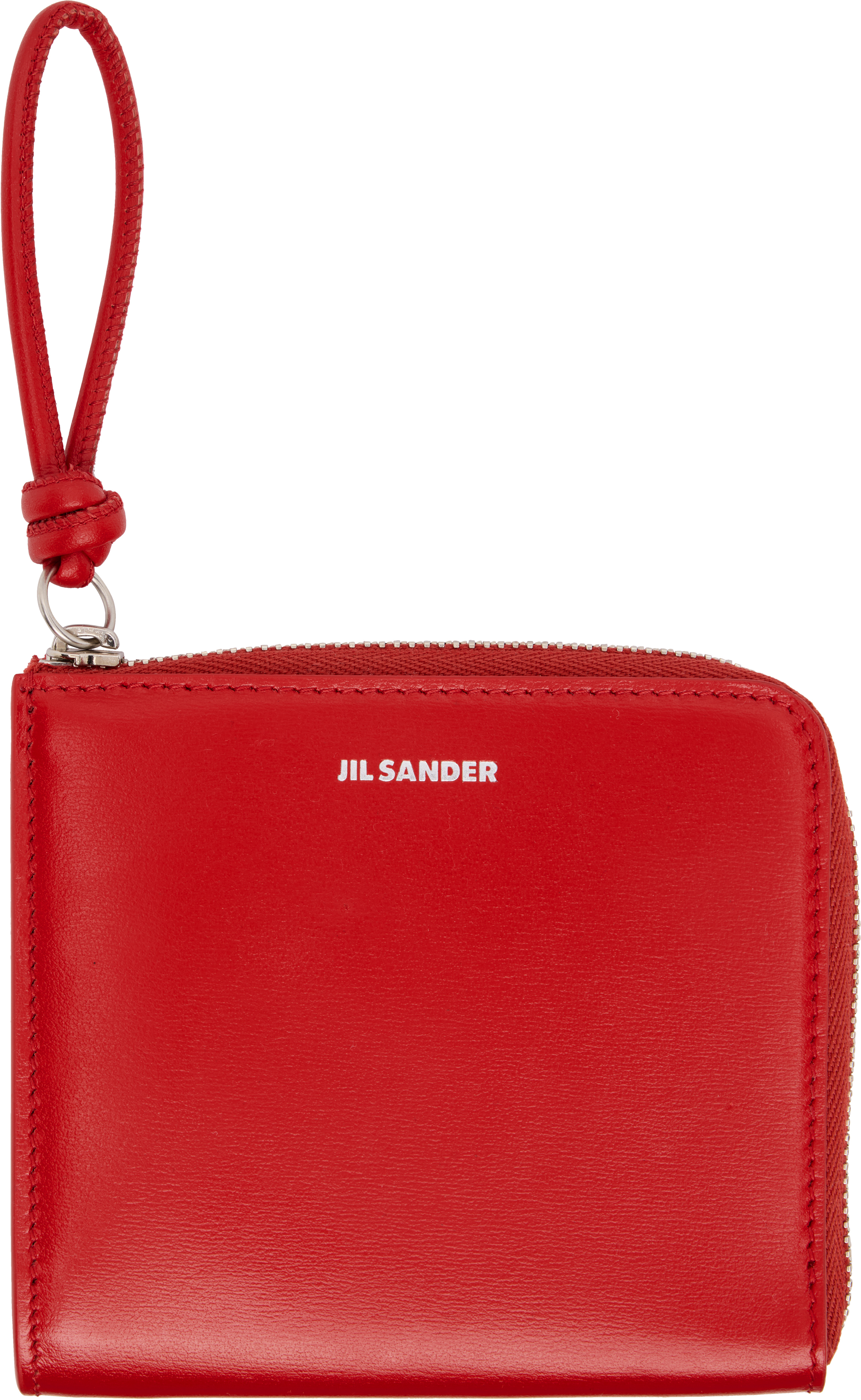 Jil Sander Red Giro Wallet