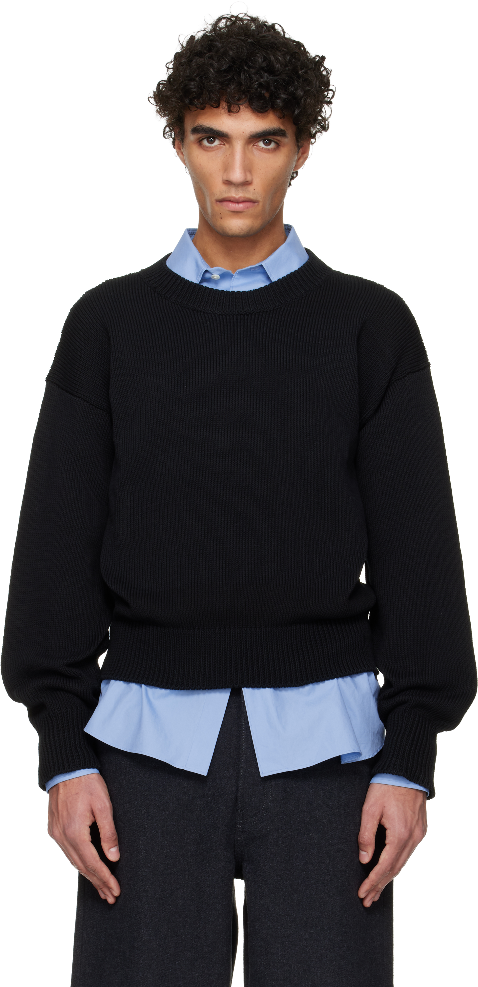 トップス jil sandar over dye knit JIL SANDER Dégradé mohair-blend sweater | NET-A-PORTER