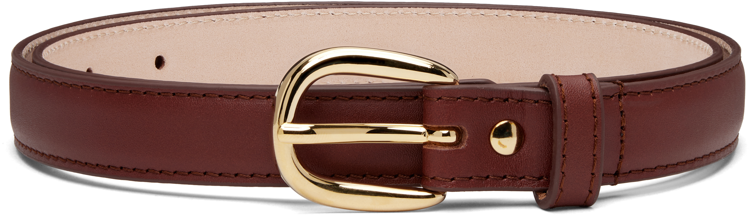 Apc Brown Rosette Belt