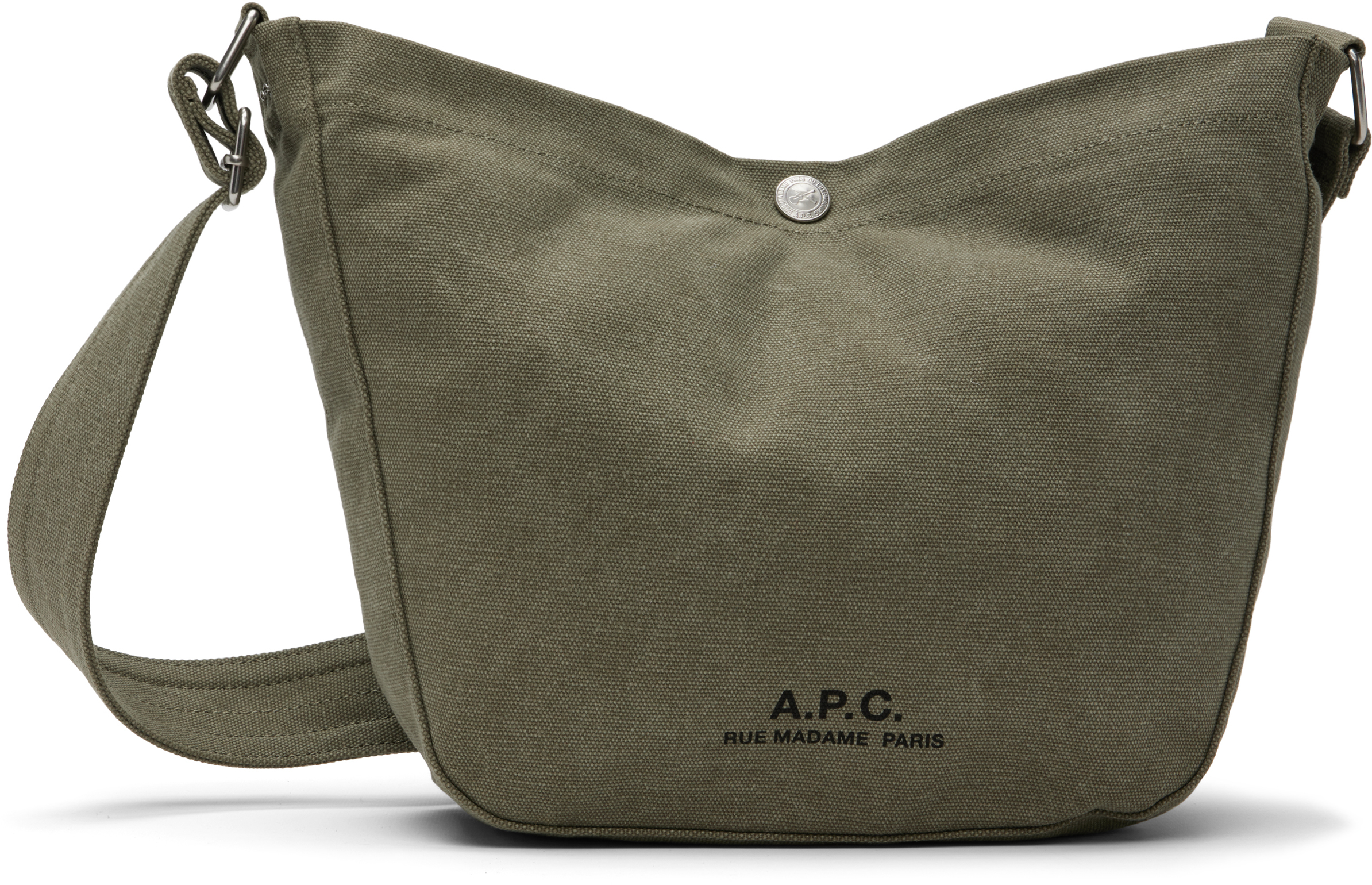 Khaki Journal Small Satchel