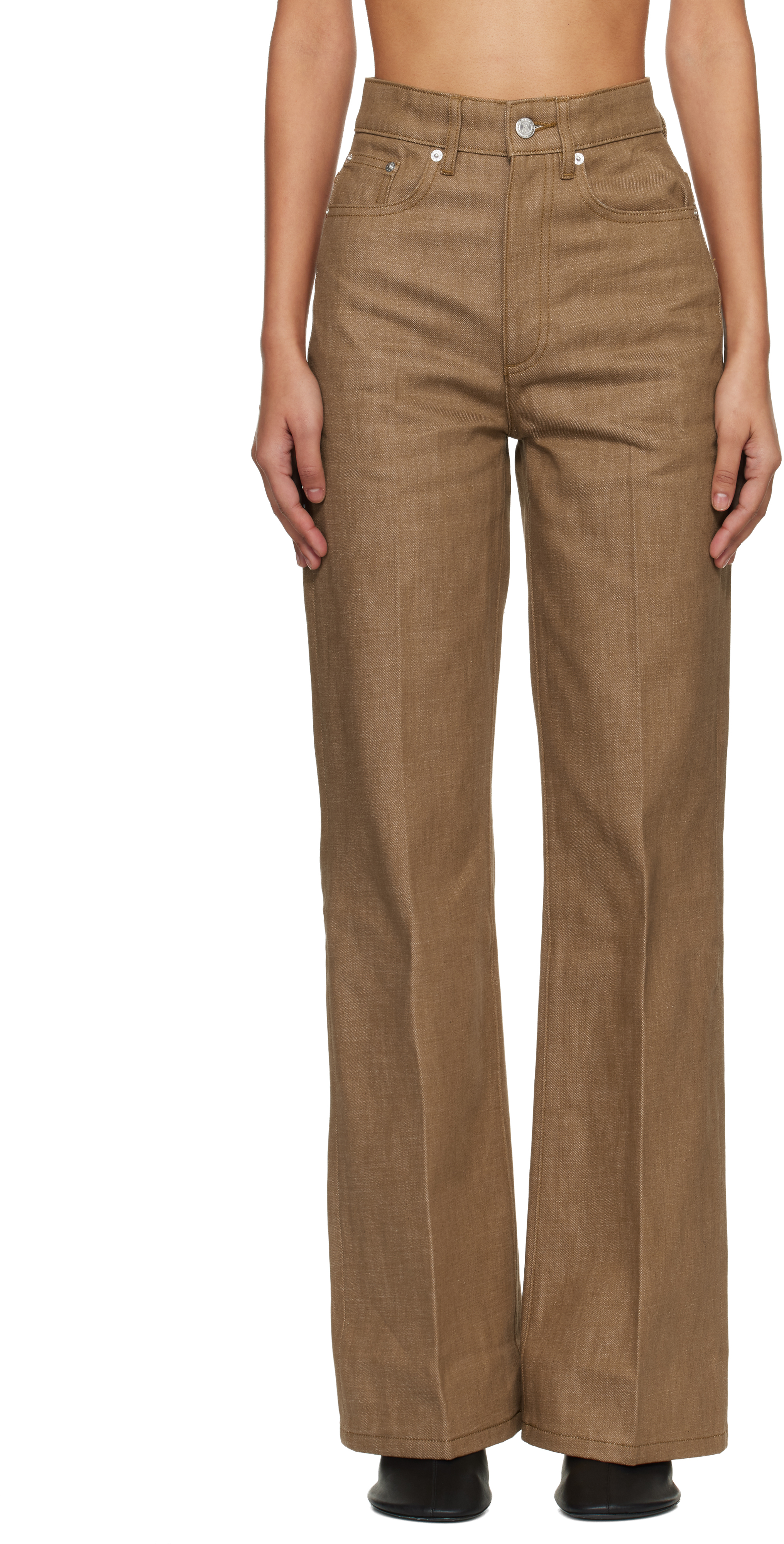 A.P.C. Tan Domino Jeans