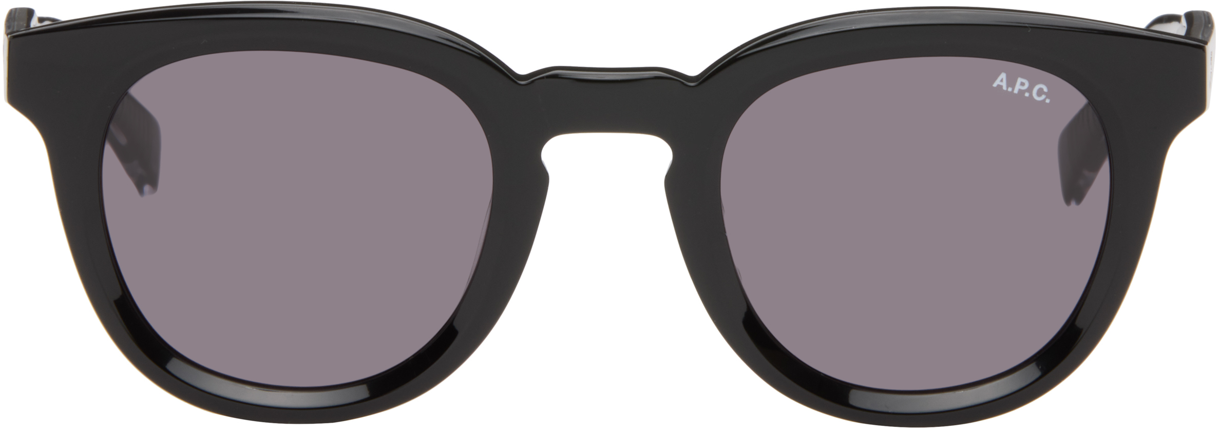 A.P.C.のブラック 'Les Lou' サングラスがセール中