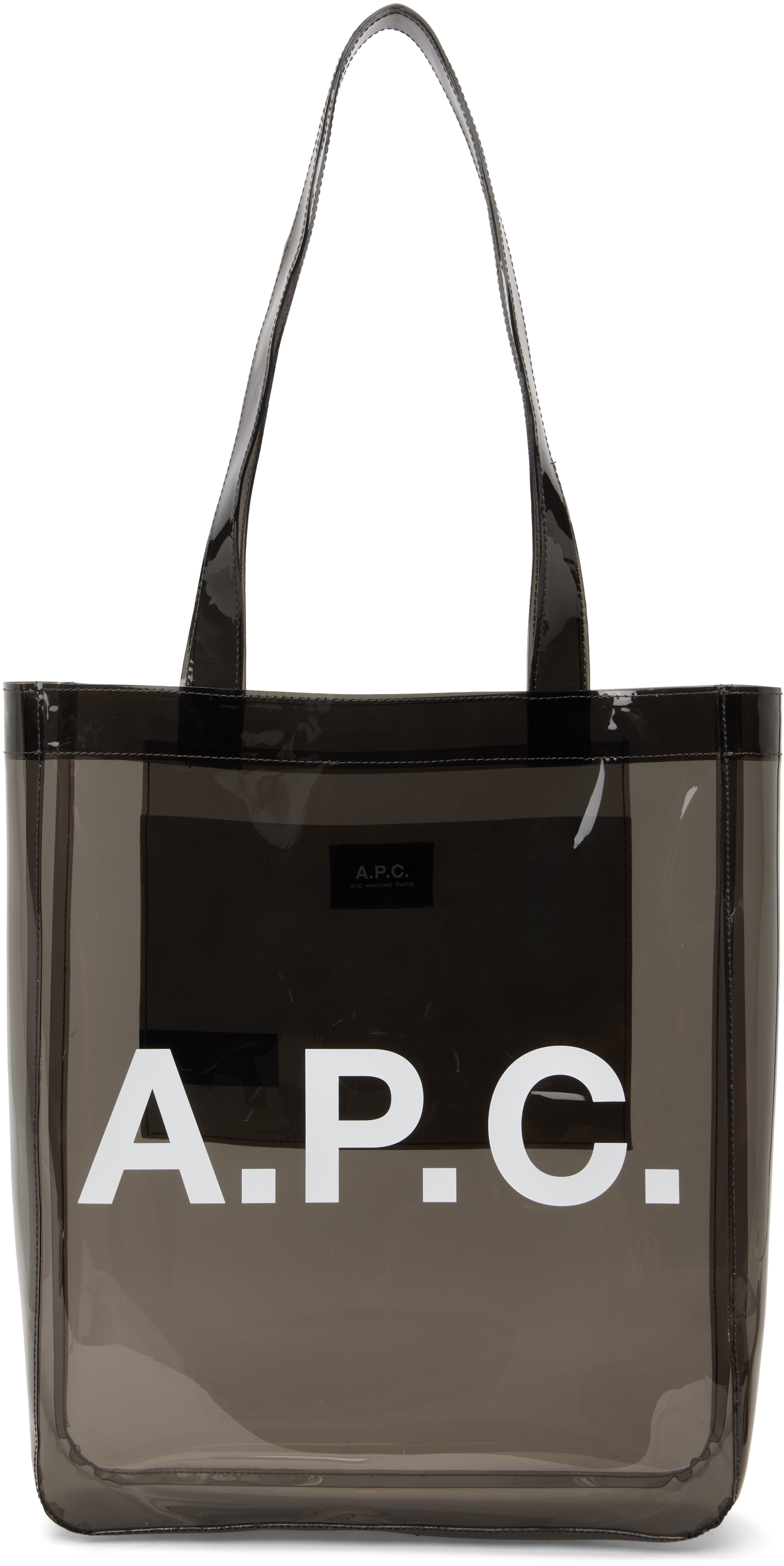 A.P.C.: グレー Lou トートバッグ | SSENSE 日本