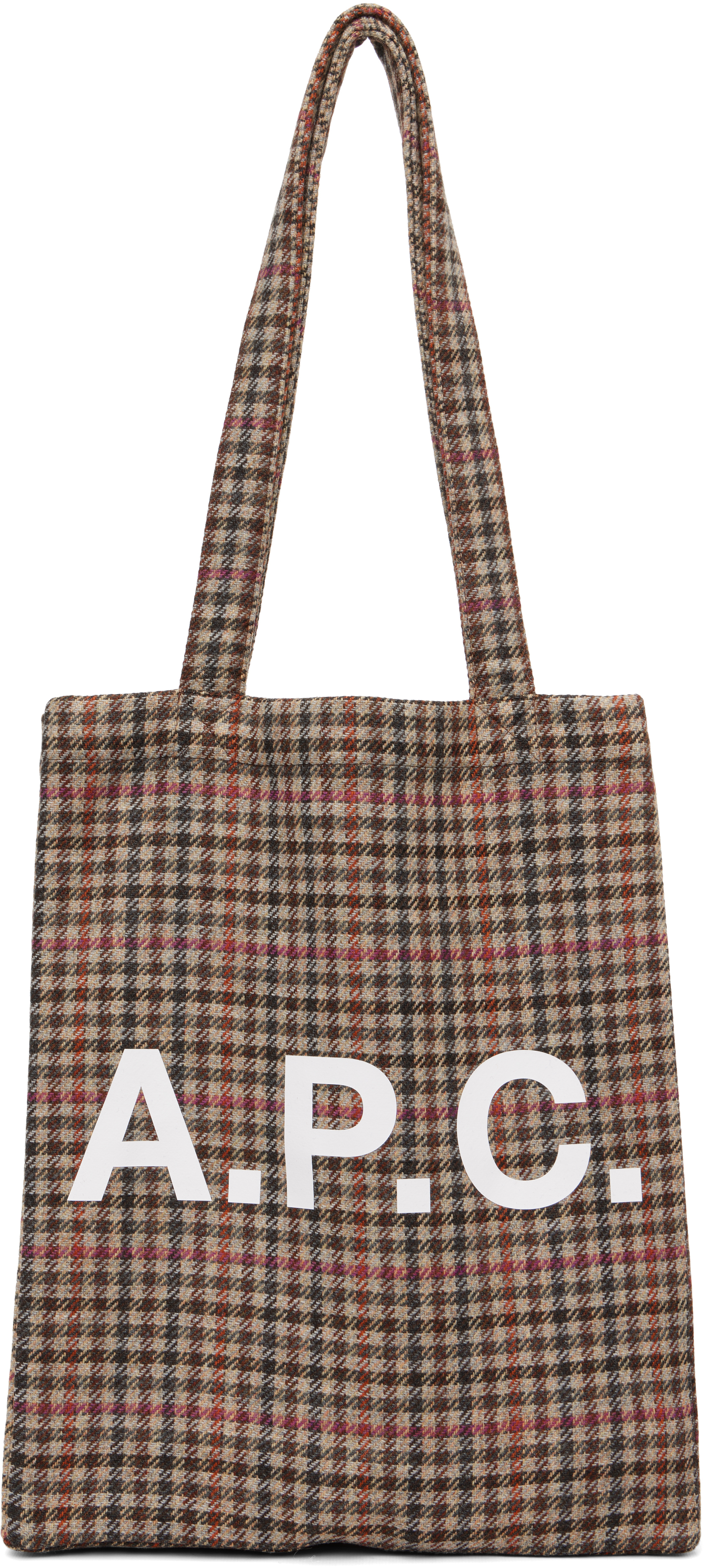 A.P.C.｜キャンバス ストライプ トートバッグ “TOTE LOU” 24233-1