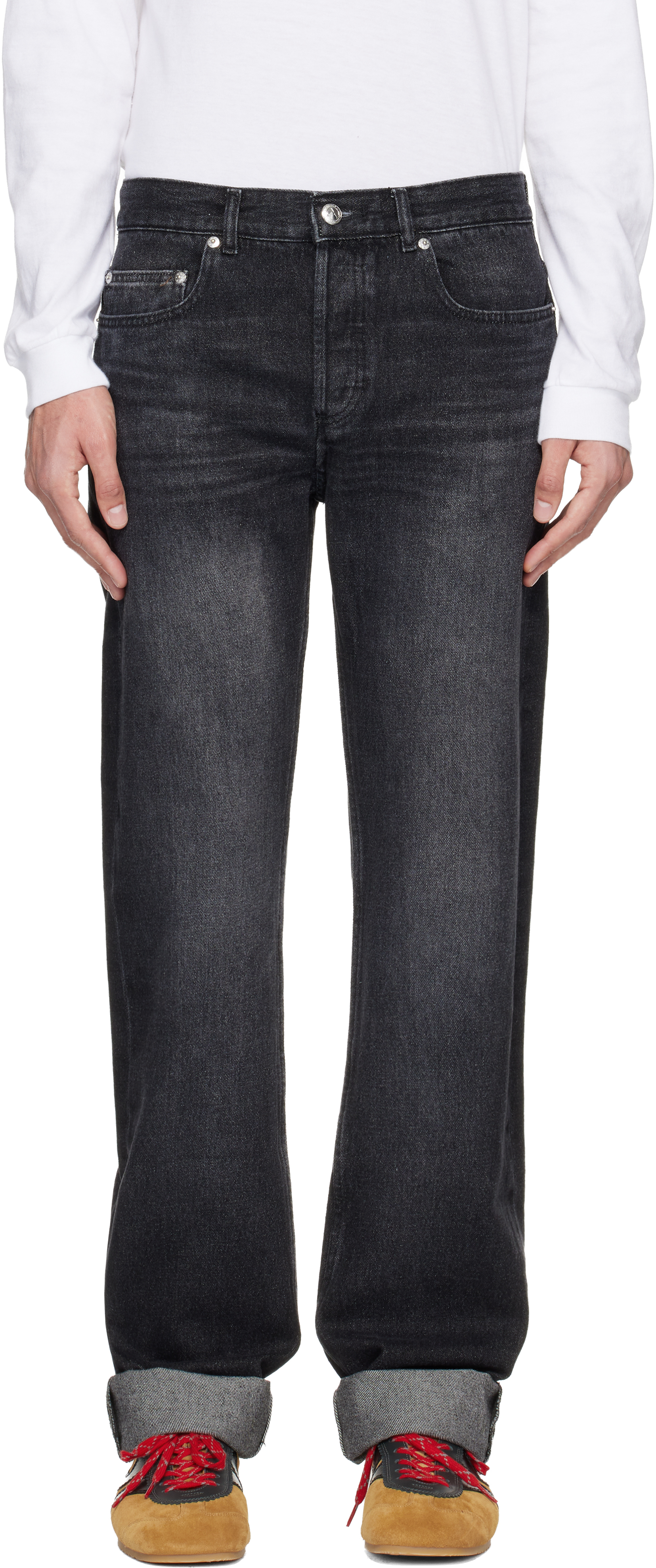 A.P.C.: Black Rescue Jeans | SSENSE