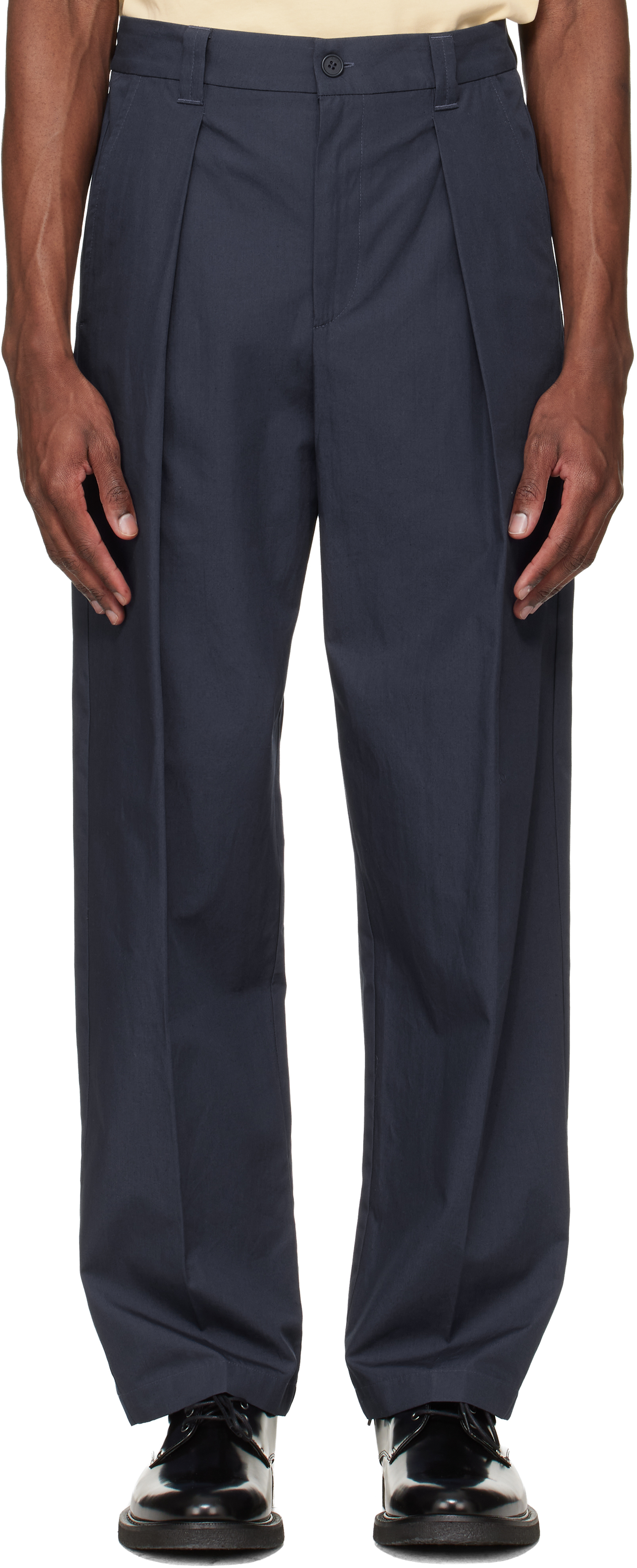 A.P.C. Navy Renato Trousers