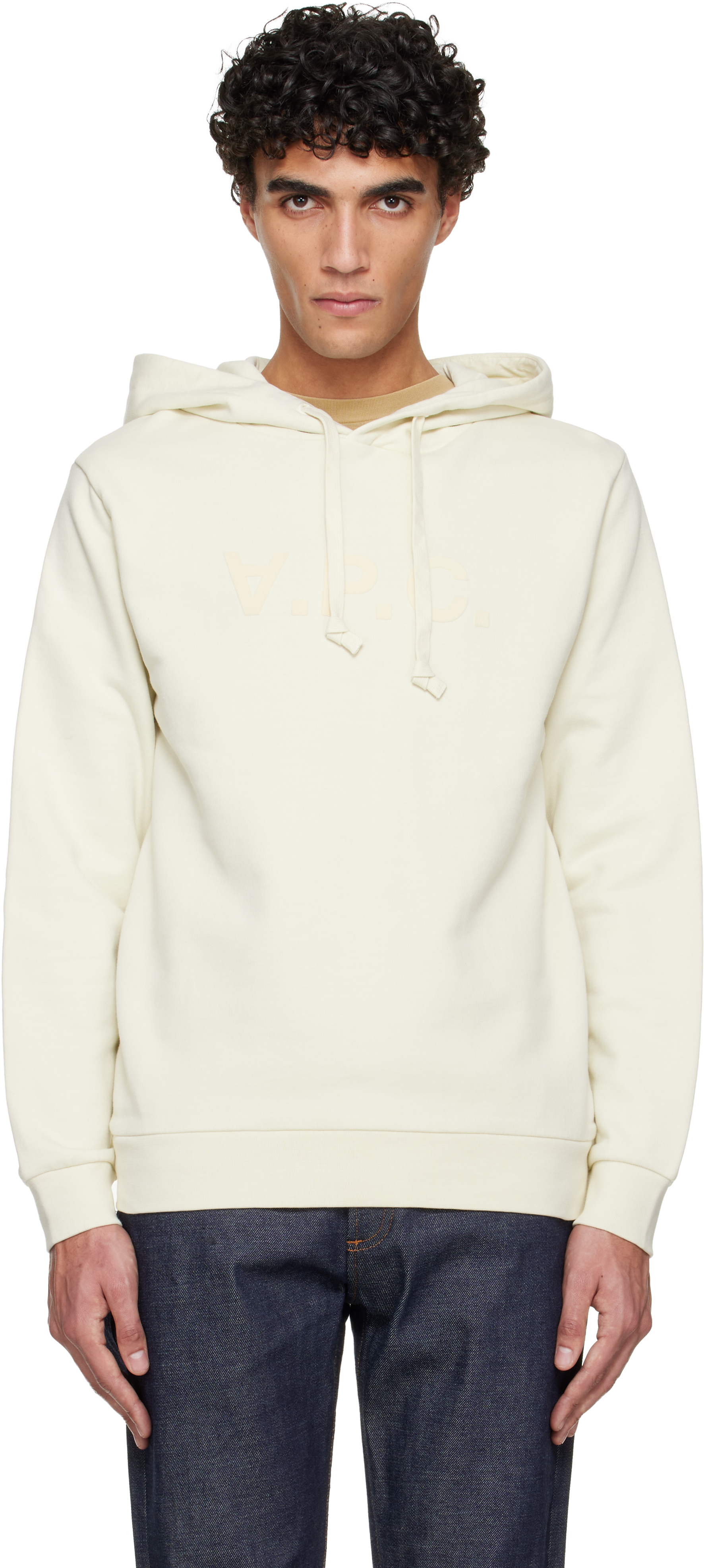 A.P.C. Off-White Standard Grand 'VPC' Hoodie
