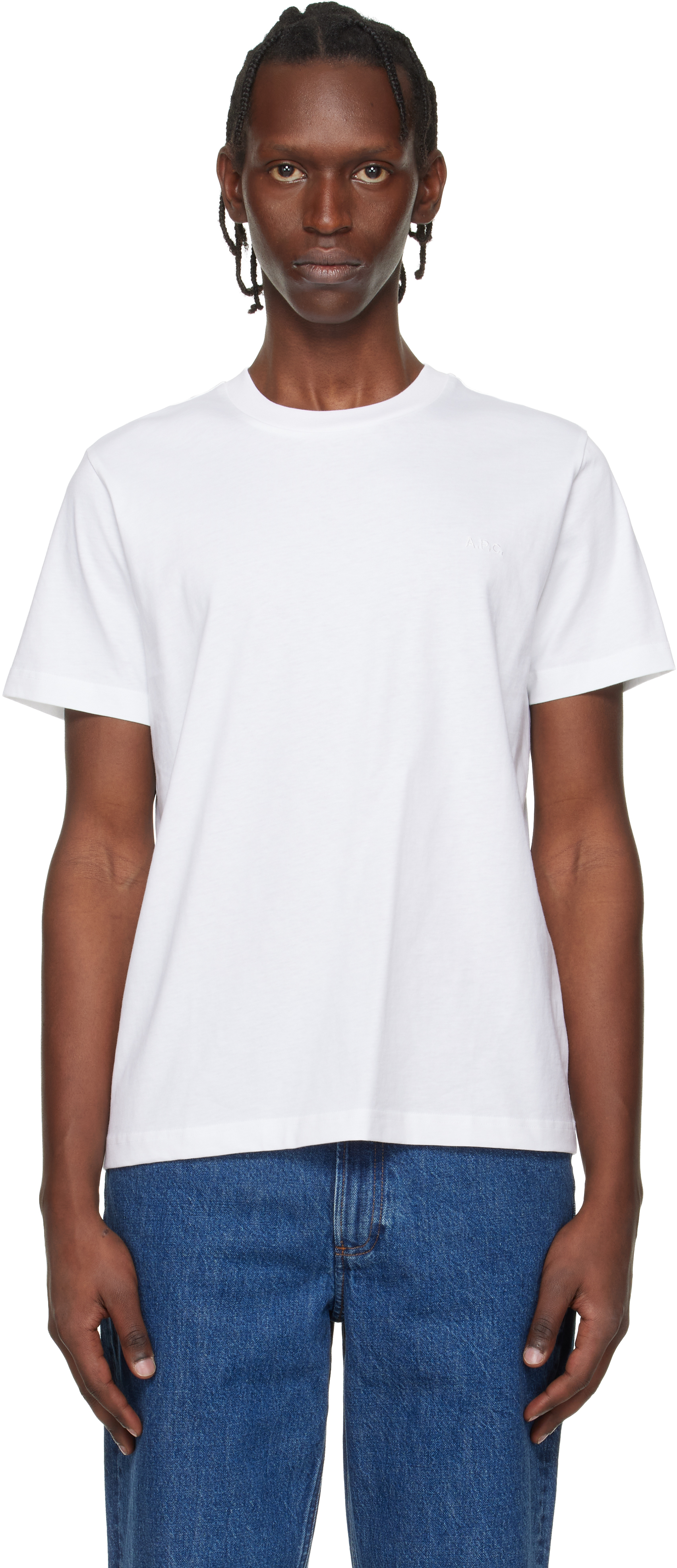 A.P.C/アーペーセー T-SHIRT STANDARD APC BRODE A.P.C. - STANDARD APC BRODE T-SHIRT | HBX