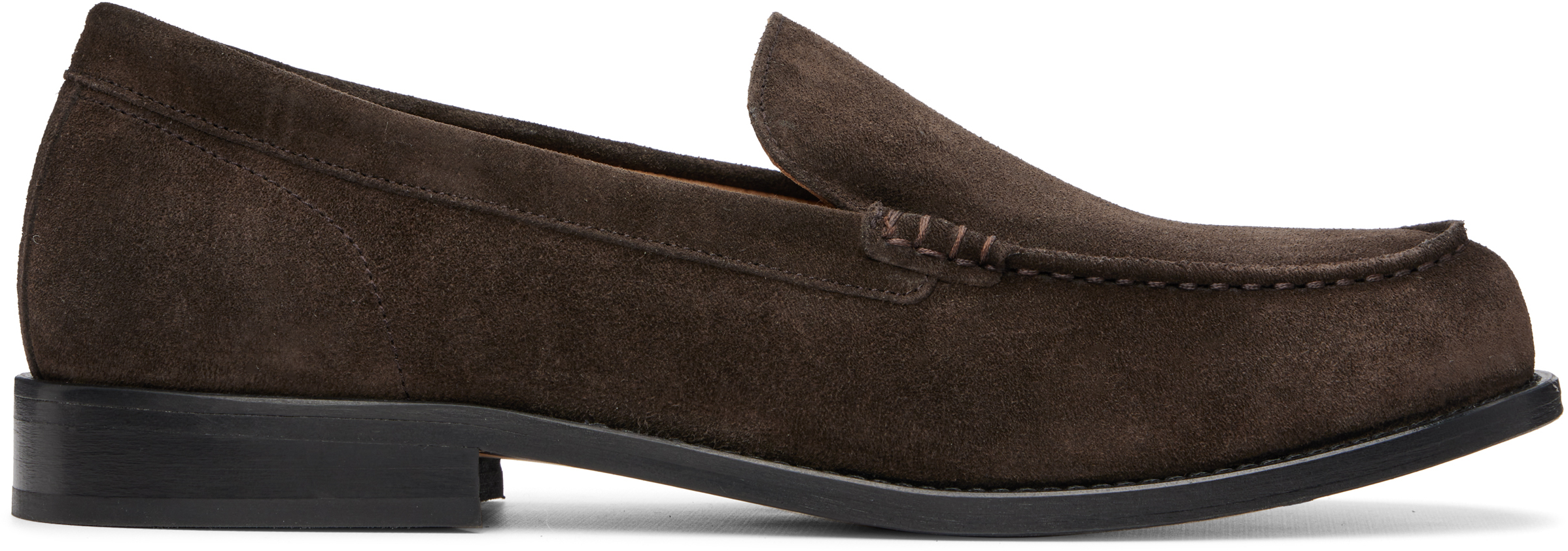 A.P.C. レザー ローファー デッキシューズ 靴 APC A.P.C. レザーローファー | ブラック | FARFETCH JP