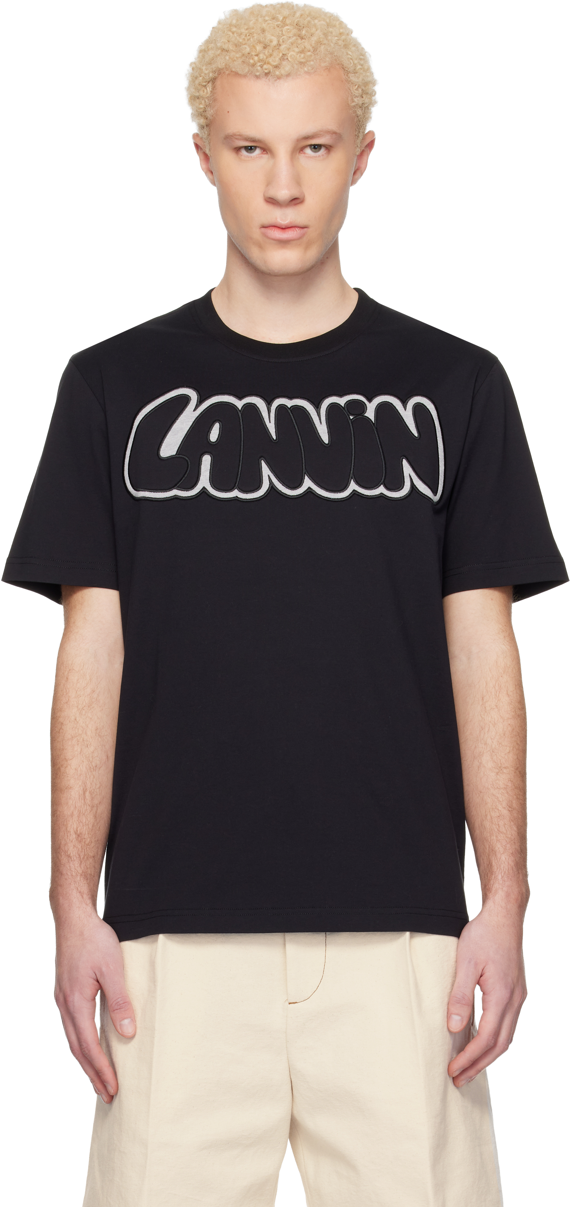 Lanvinのブラック Urban Curb Tシャツがセール中