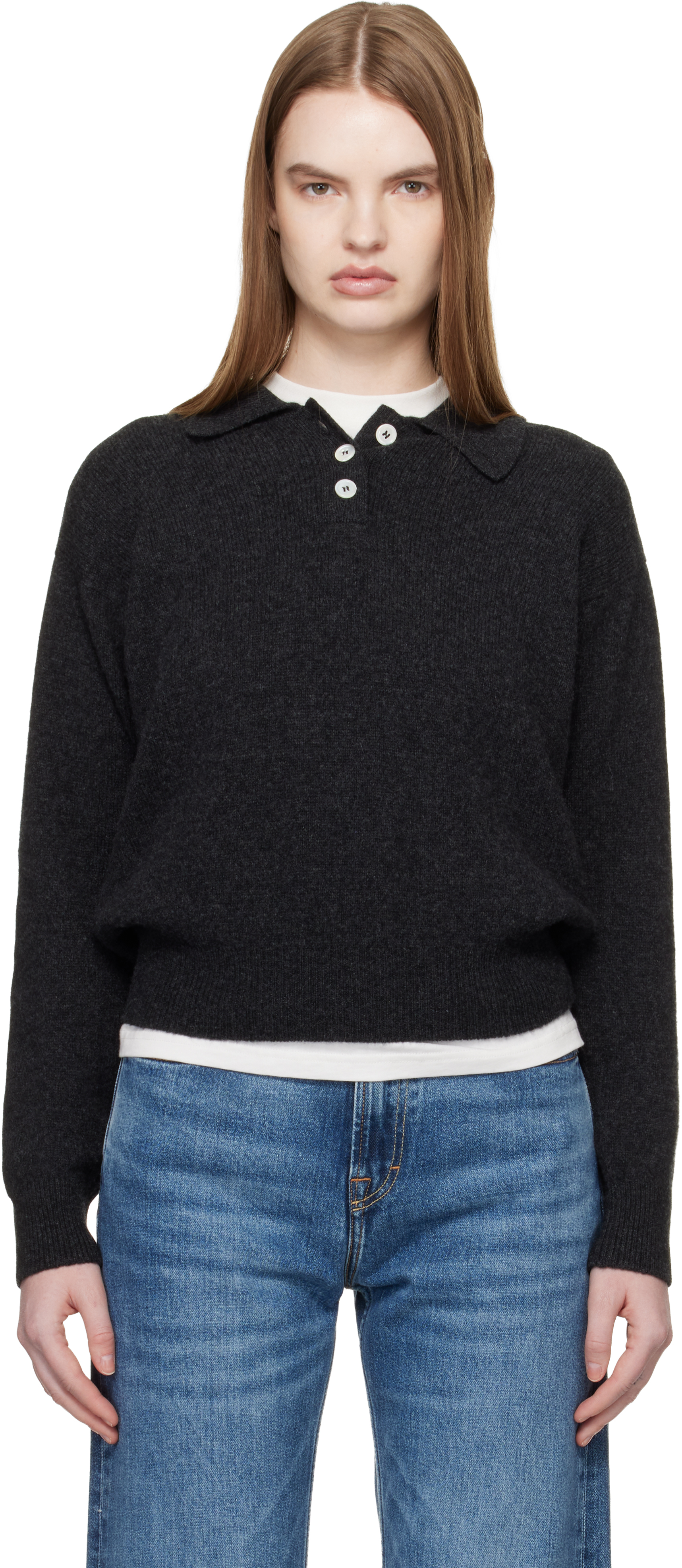 &Daughter Gray Edith Polo