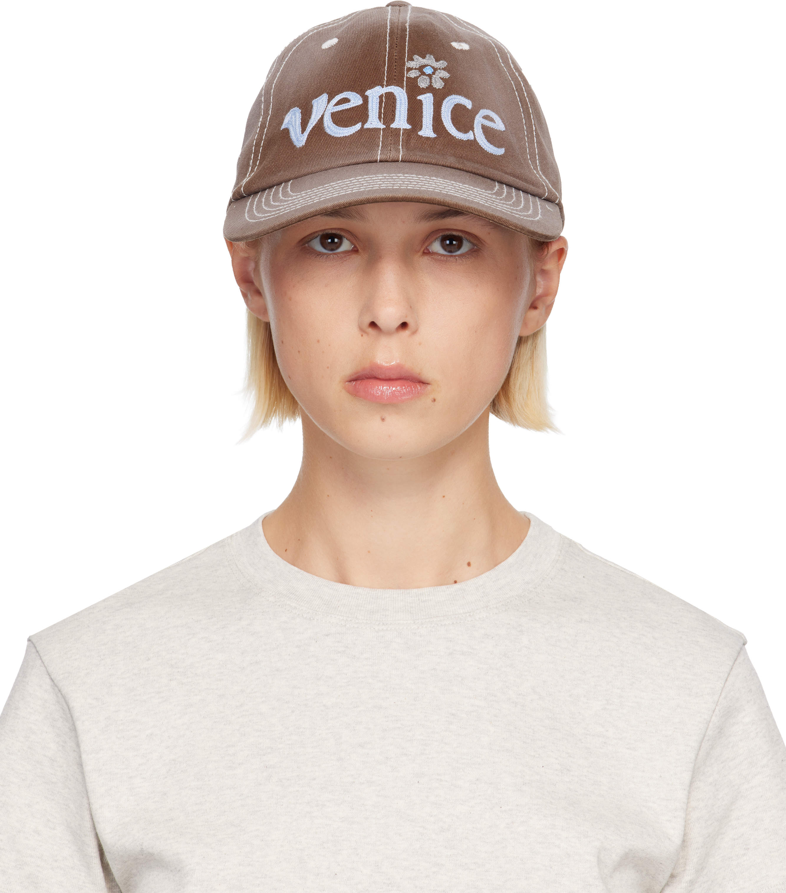 ERL: Brown 'Venice' Cap | SSENSE