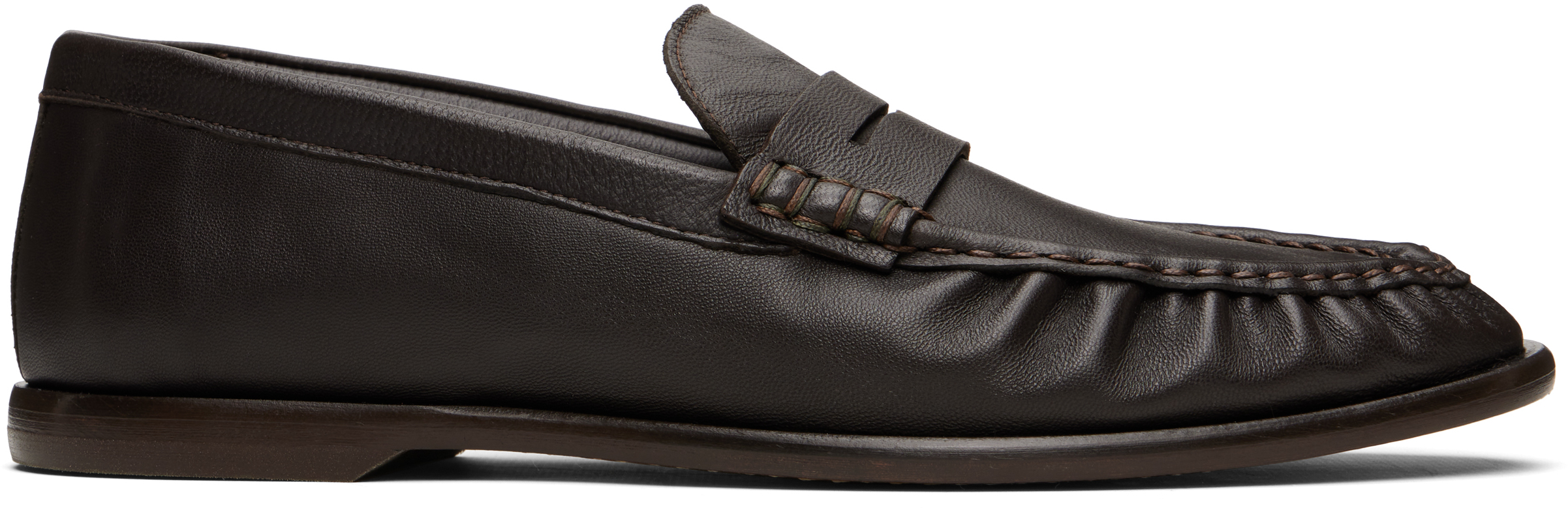 Brown 'Faron' Loafers by Paul Smith on Sale