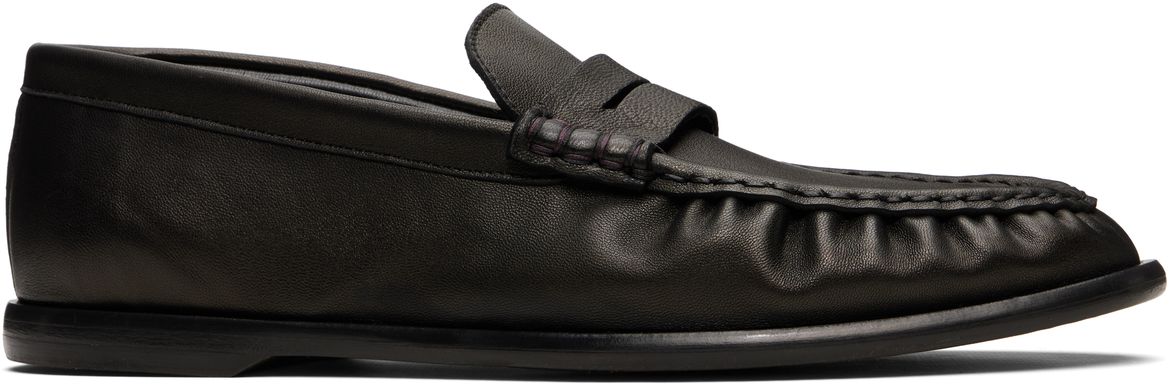 Paul Smithのブラック 'Faron' ローファーがセール中