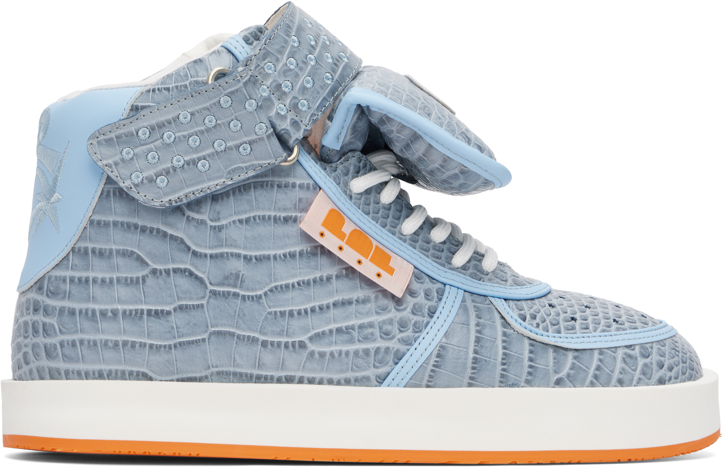 PDFのブルー Stella High Croc スニーカーがセール中