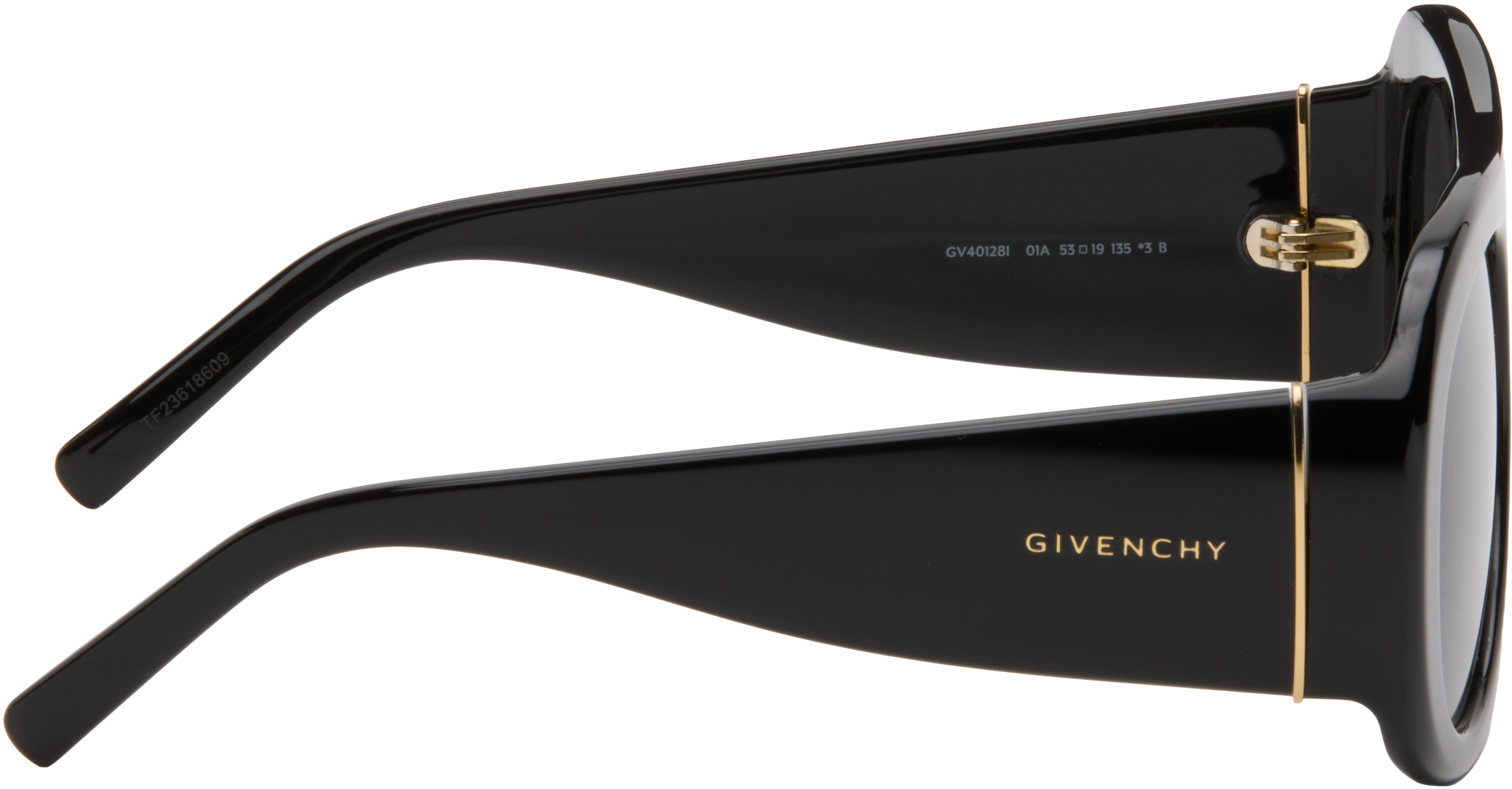 Givenchy Black Bold Sunglasses In Black