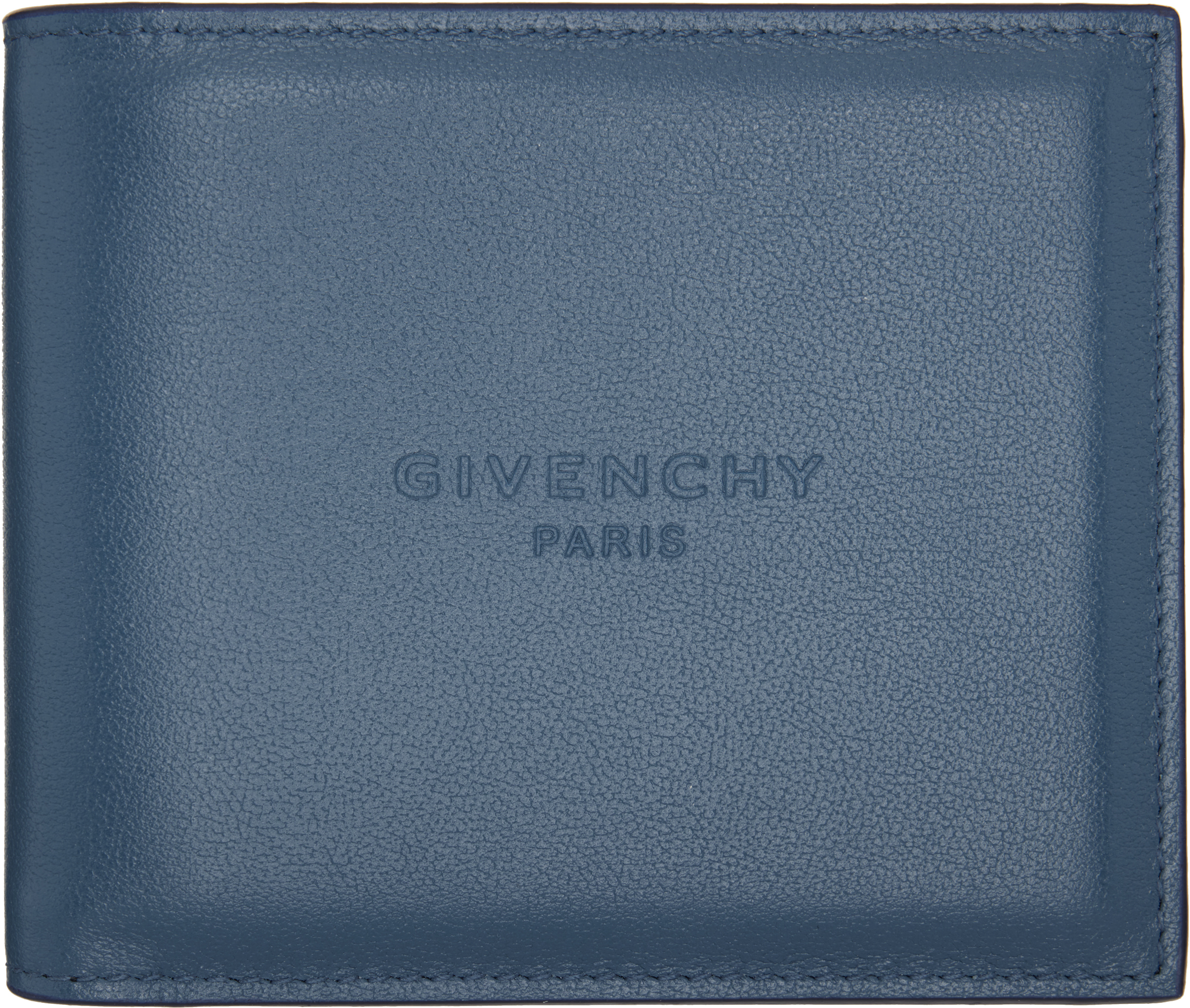 Givenchy Blue Antigona Stamped Wallet