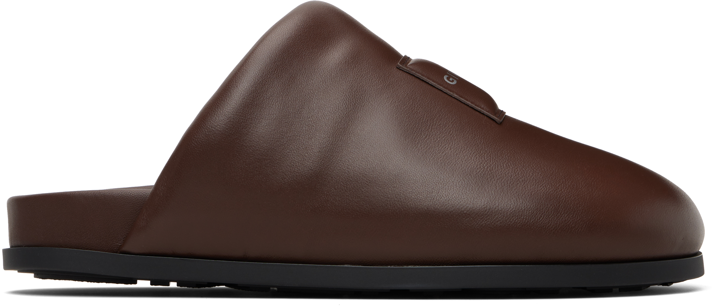 Givenchy Brown Puffy Mule Slip-on Loafers