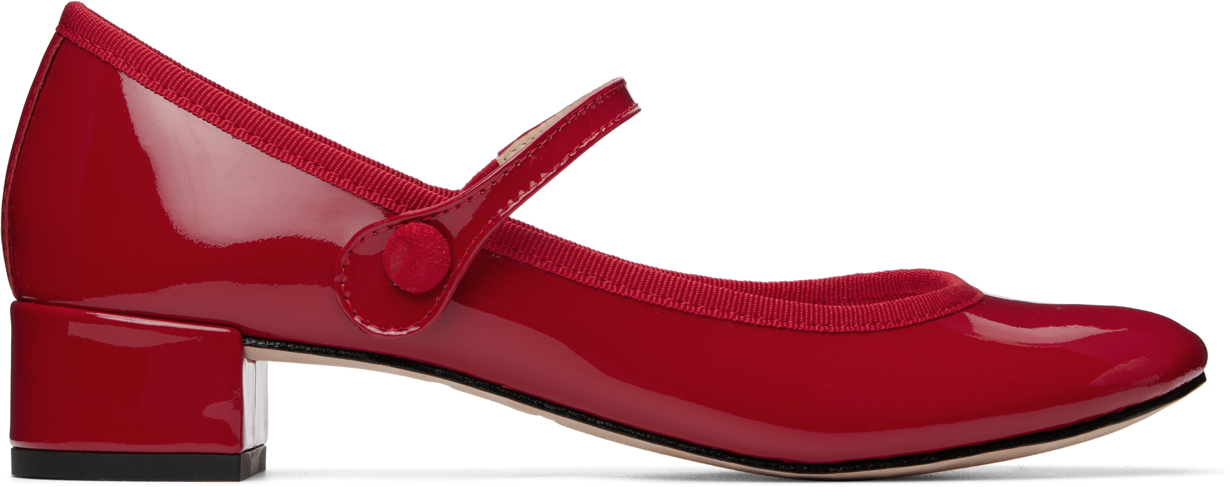 Repettoのレッド Rose メリージェーン ヒールがセール中