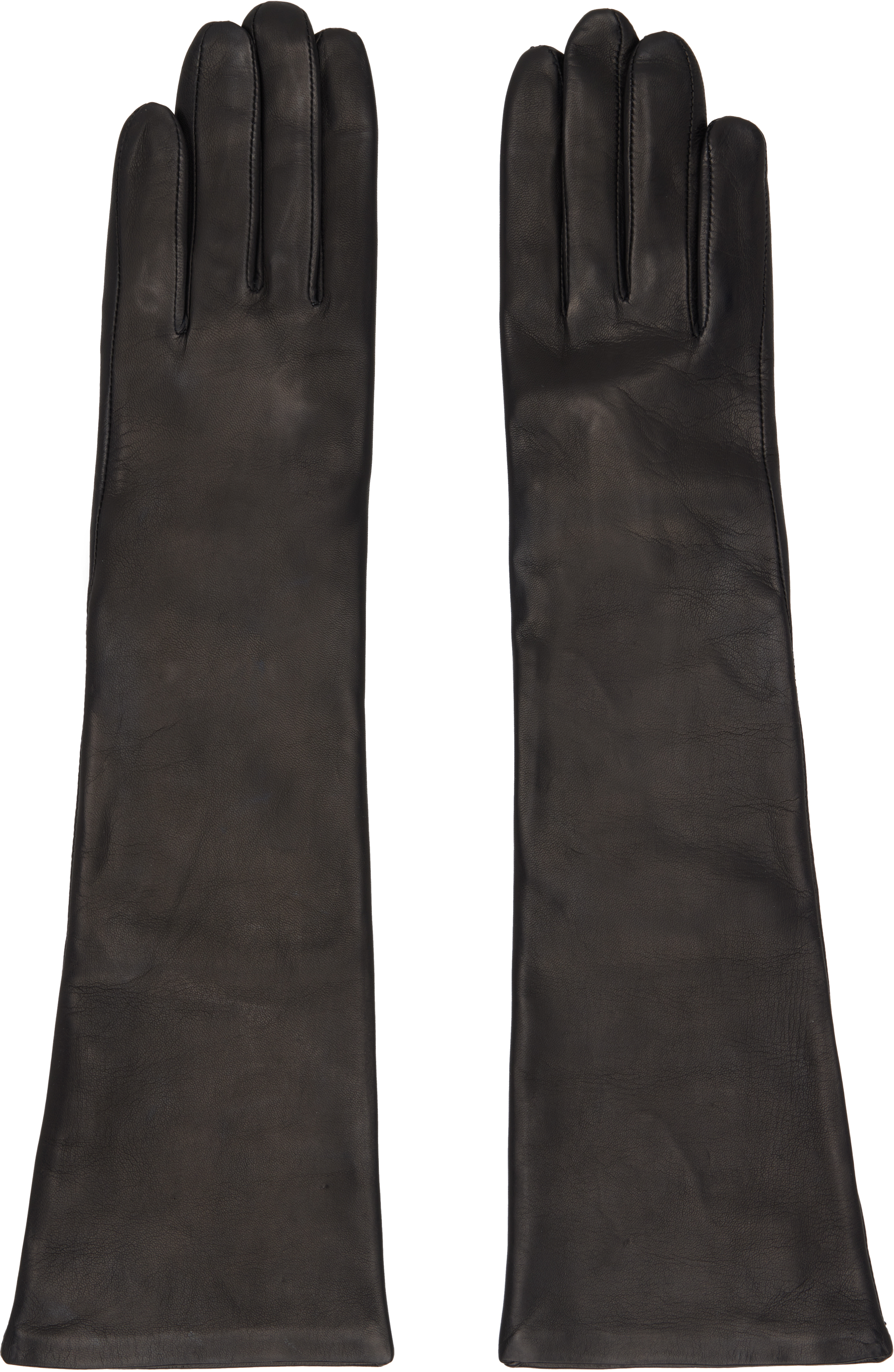 Handsome Stockholm Black Essentials Long Gloves