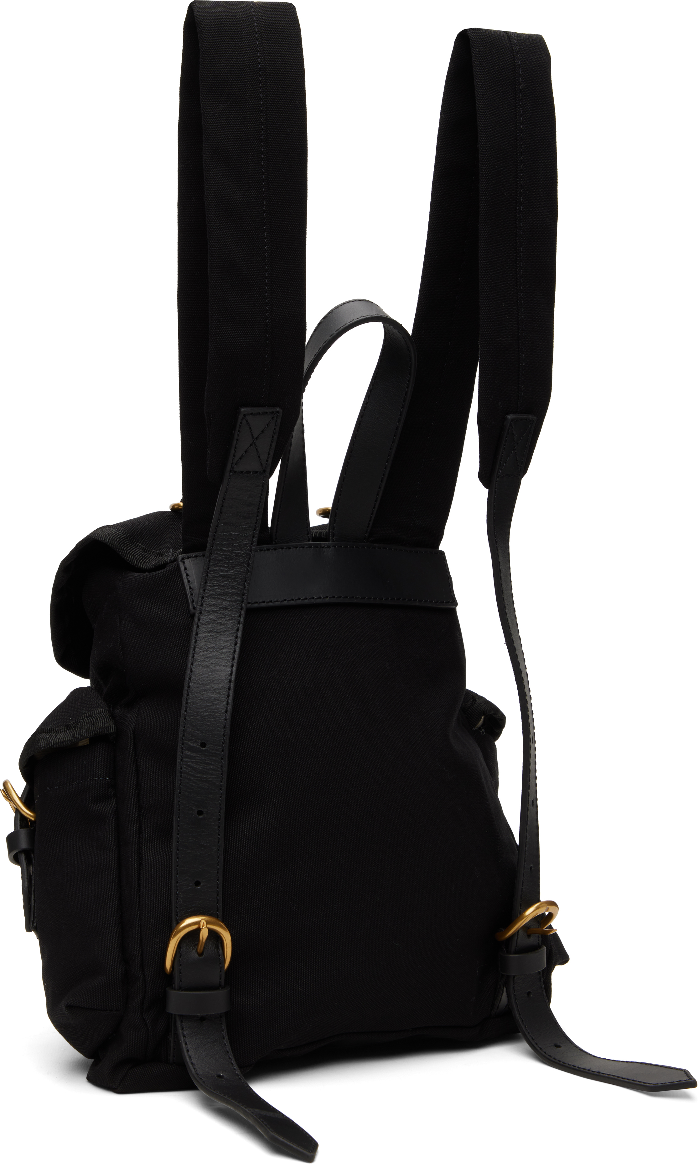 Vivienne Westwood Black Highland Small Backpack In Black