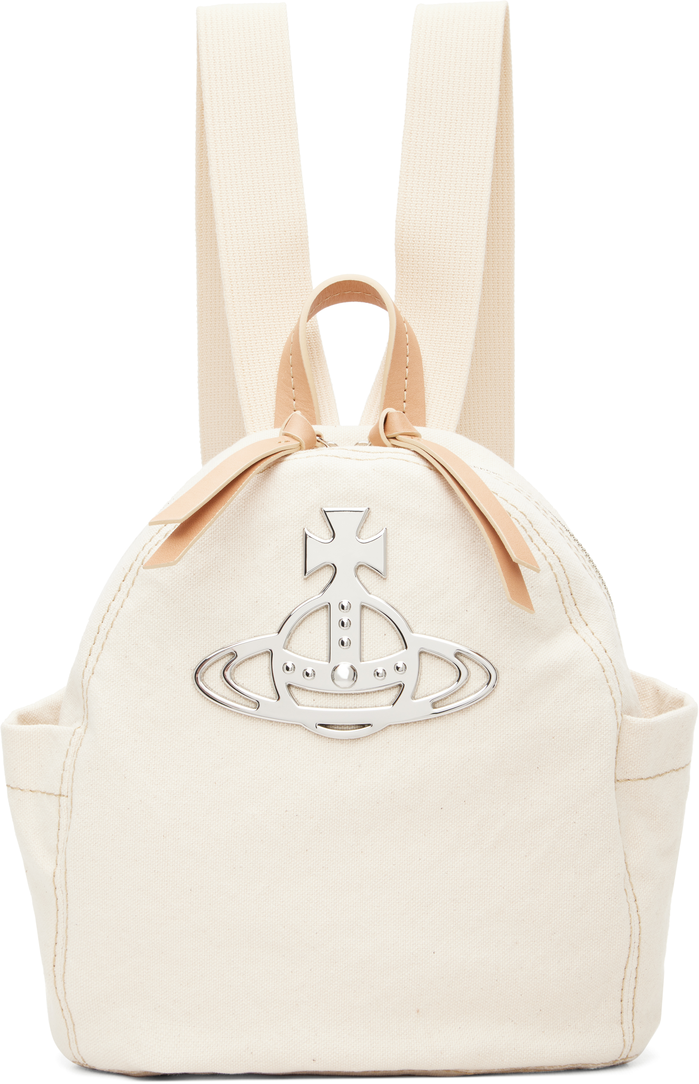 Vivienne Westwood: Beige George Small Backpack | SSENSE