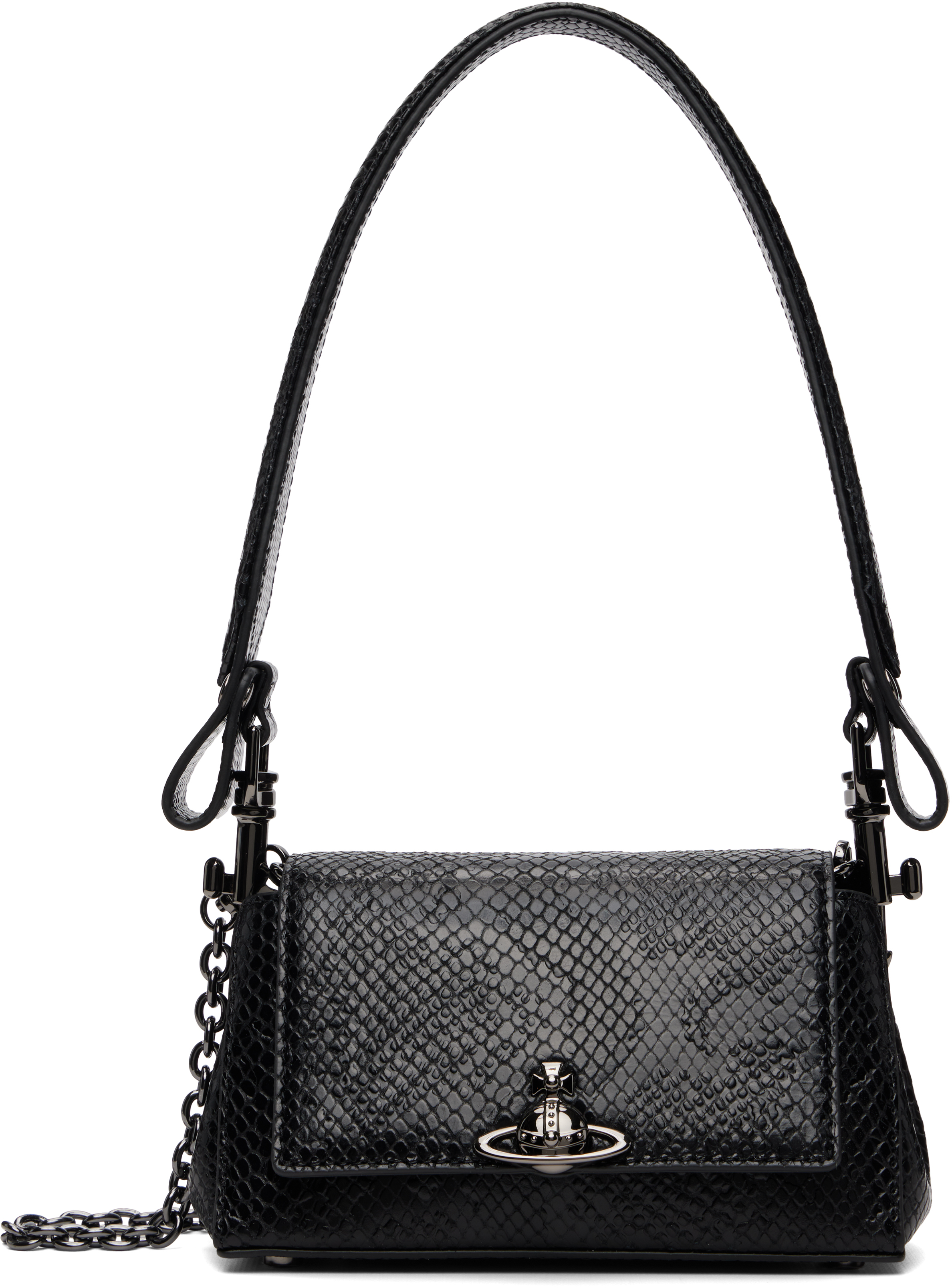 Vivienne Westwoodのバッグ Pre-owned Vivienne Westwood Black Small Hilda Pouch Bum Bag