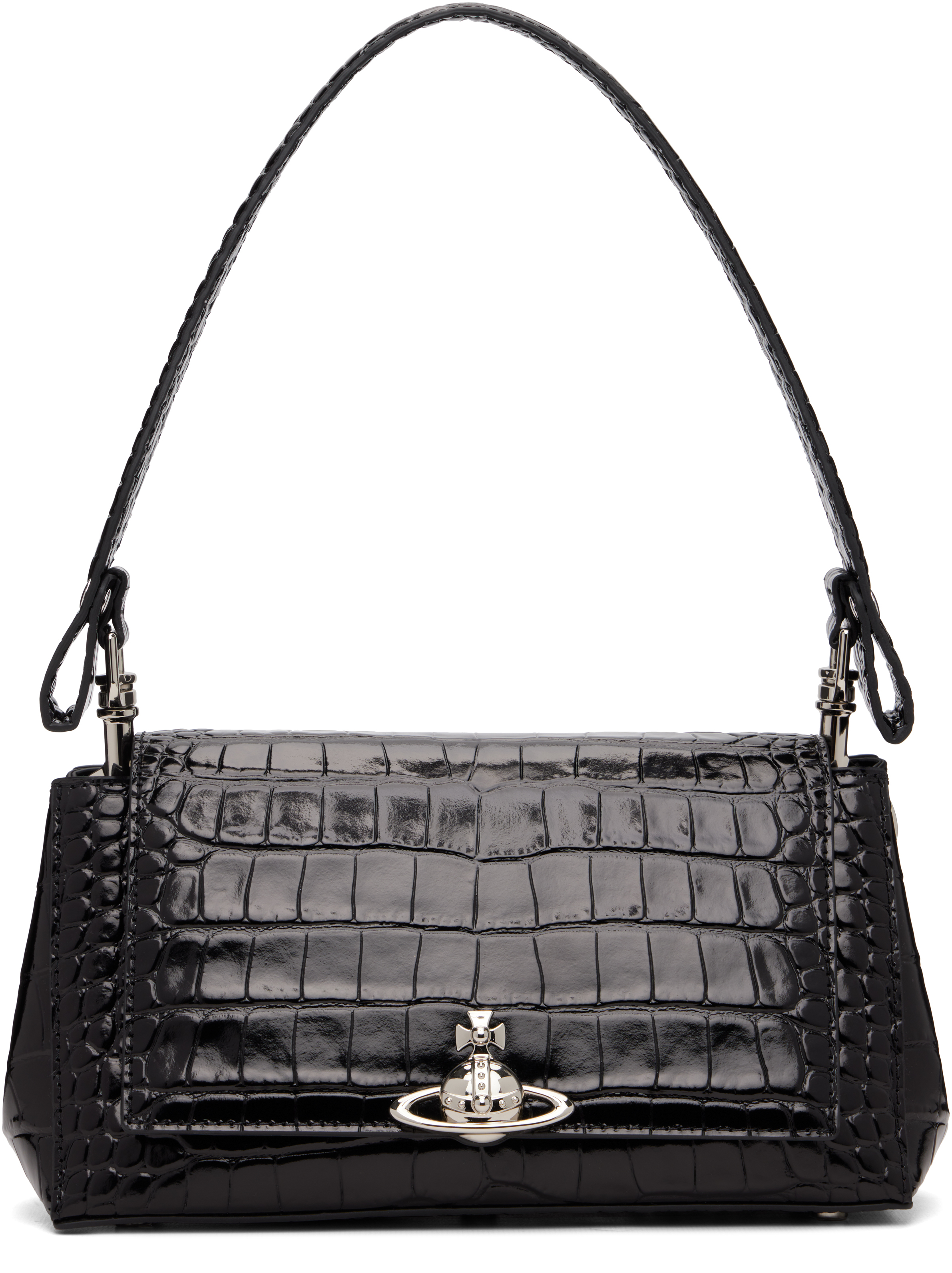 Vivienne Westwood Black Hazel Medium Bag