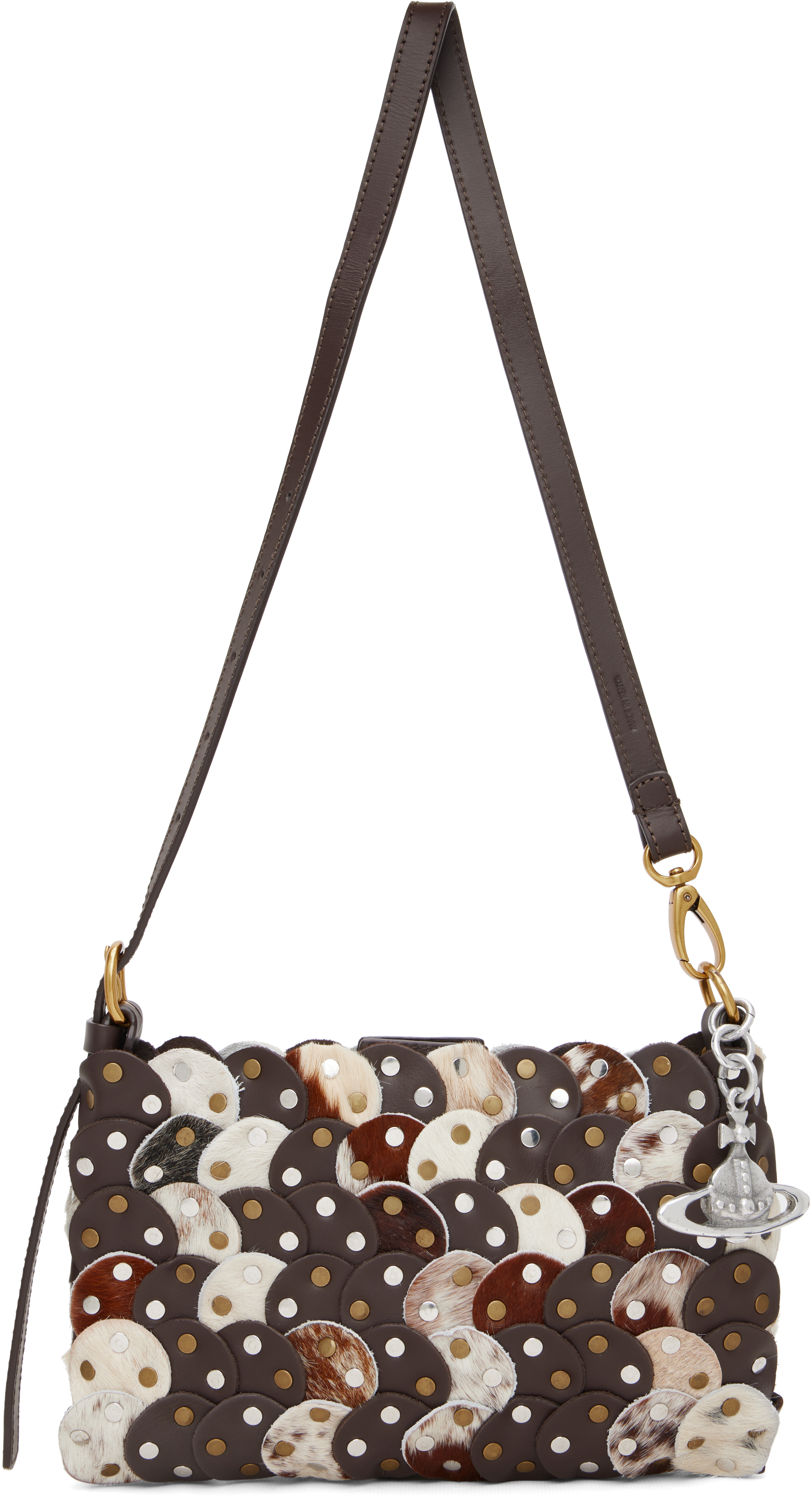 Vivienne Westwood: Brown Lola Shoulder Bag | SSENSE