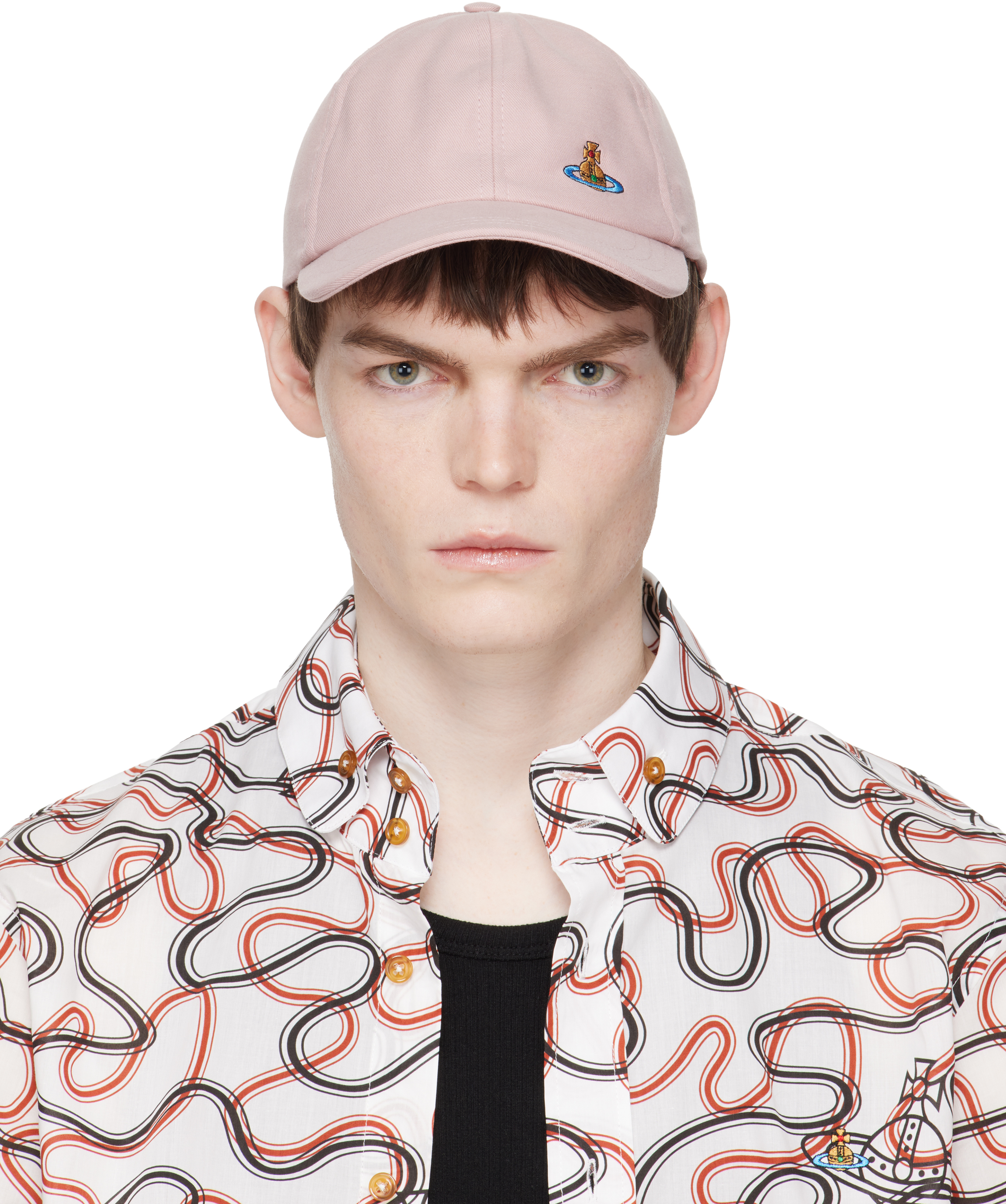 Vivienne Westwood: Pink Baseball Cap | SSENSE