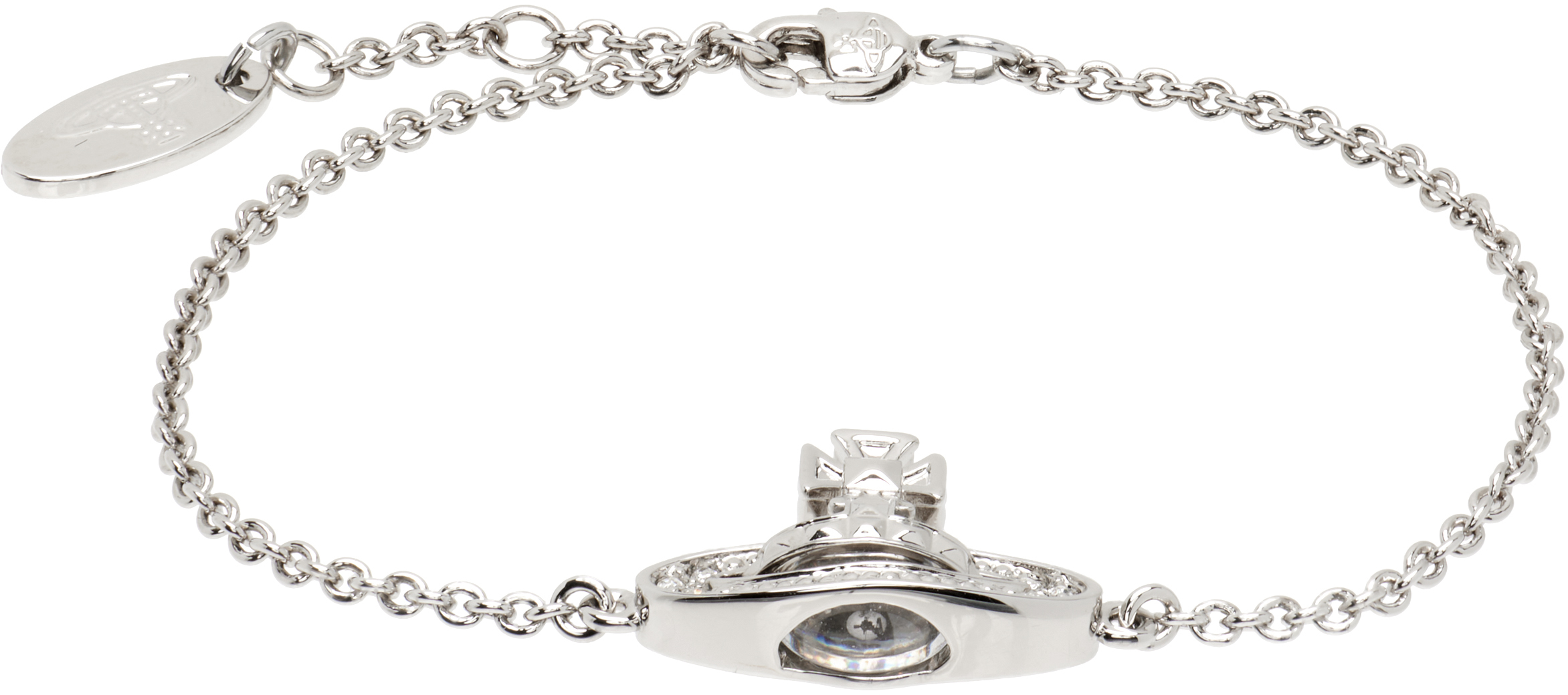 Vivienne Westwood: Pina Small Bas Relief Bracelet | SSENSE