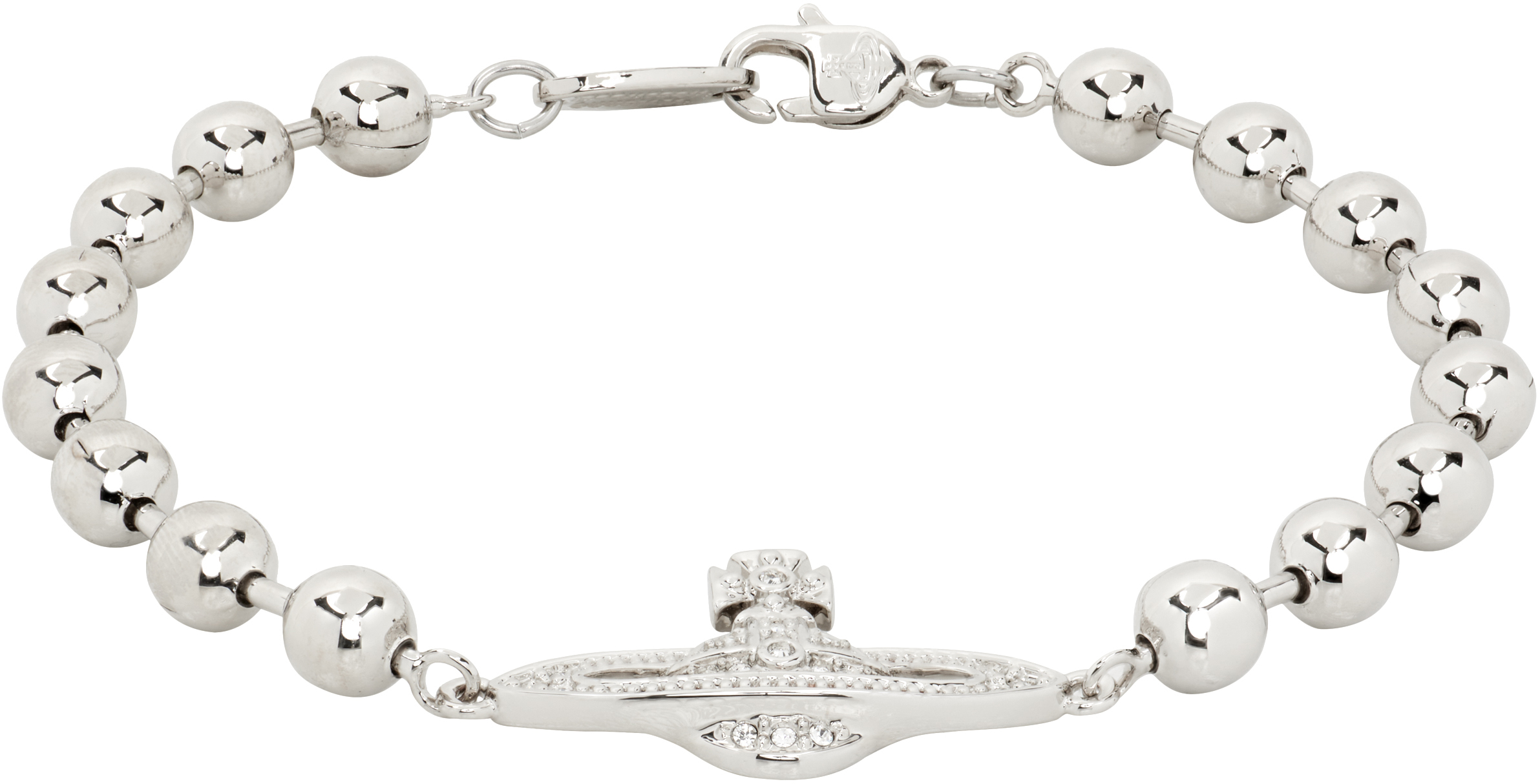 Vivienne Westwood: Thames Mini Bas Relief Bracelet | SSENSE