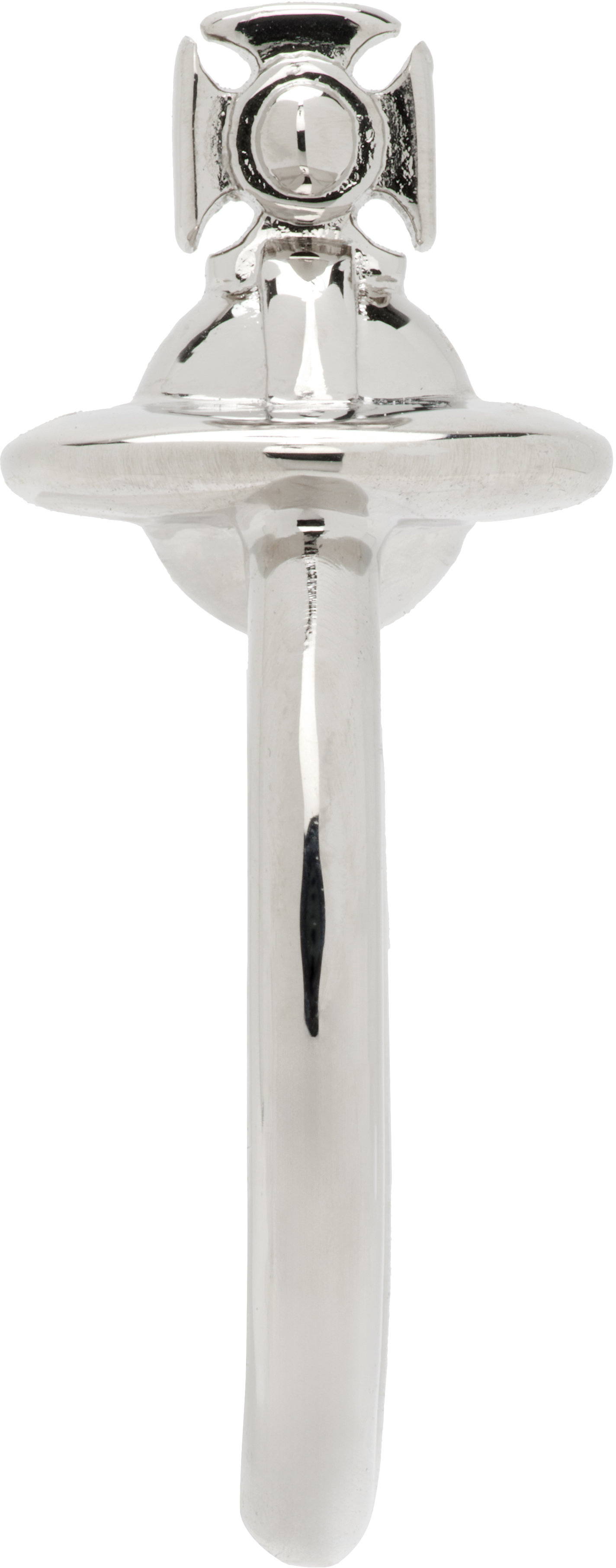 Vivienne Westwood: Vera シングル フープピアス | SSENSE 日本