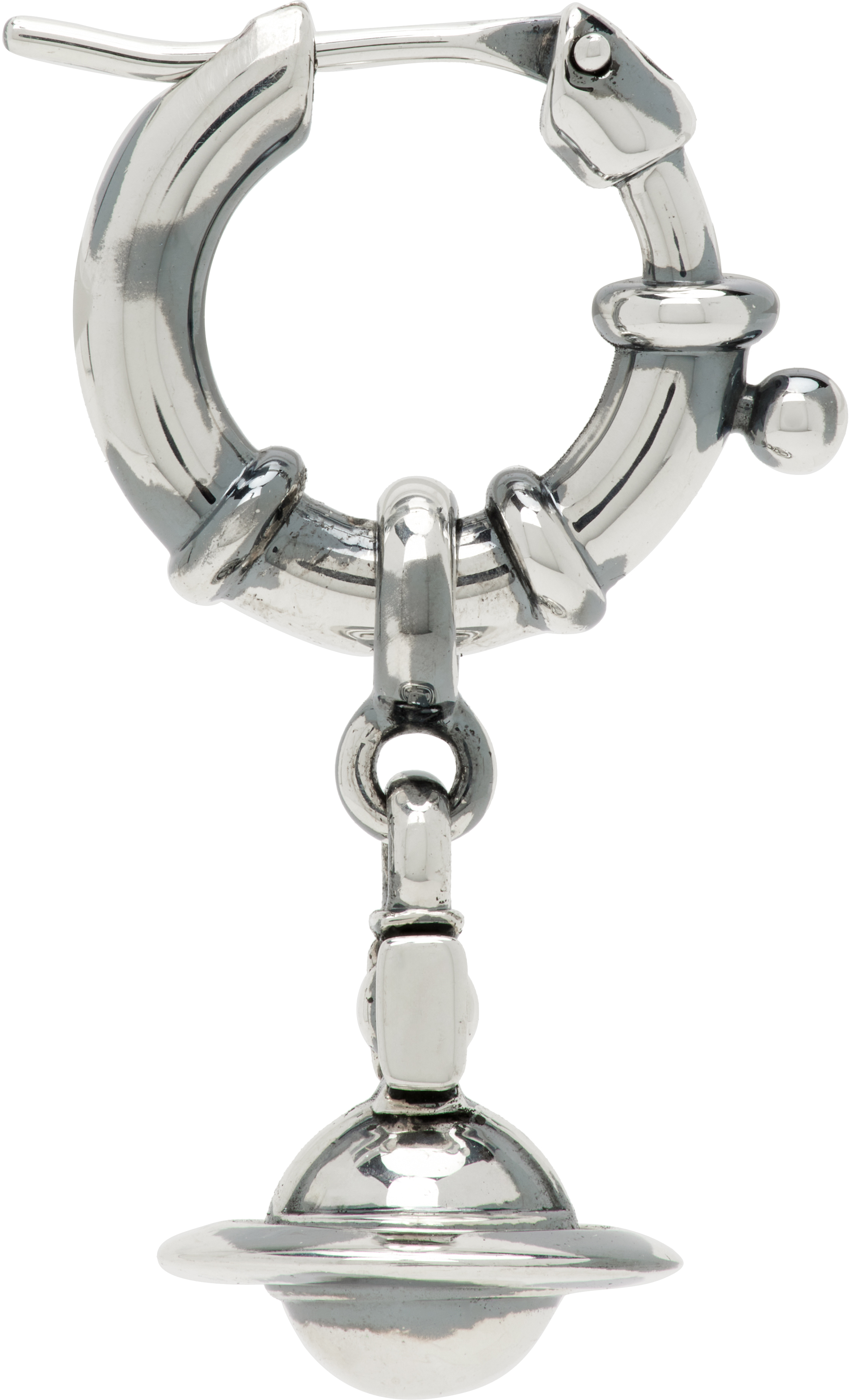 Vivienne Westwood PAULIANA シングルピアス Vivienne Westwood: Pauliana Single Earring | SSENSE