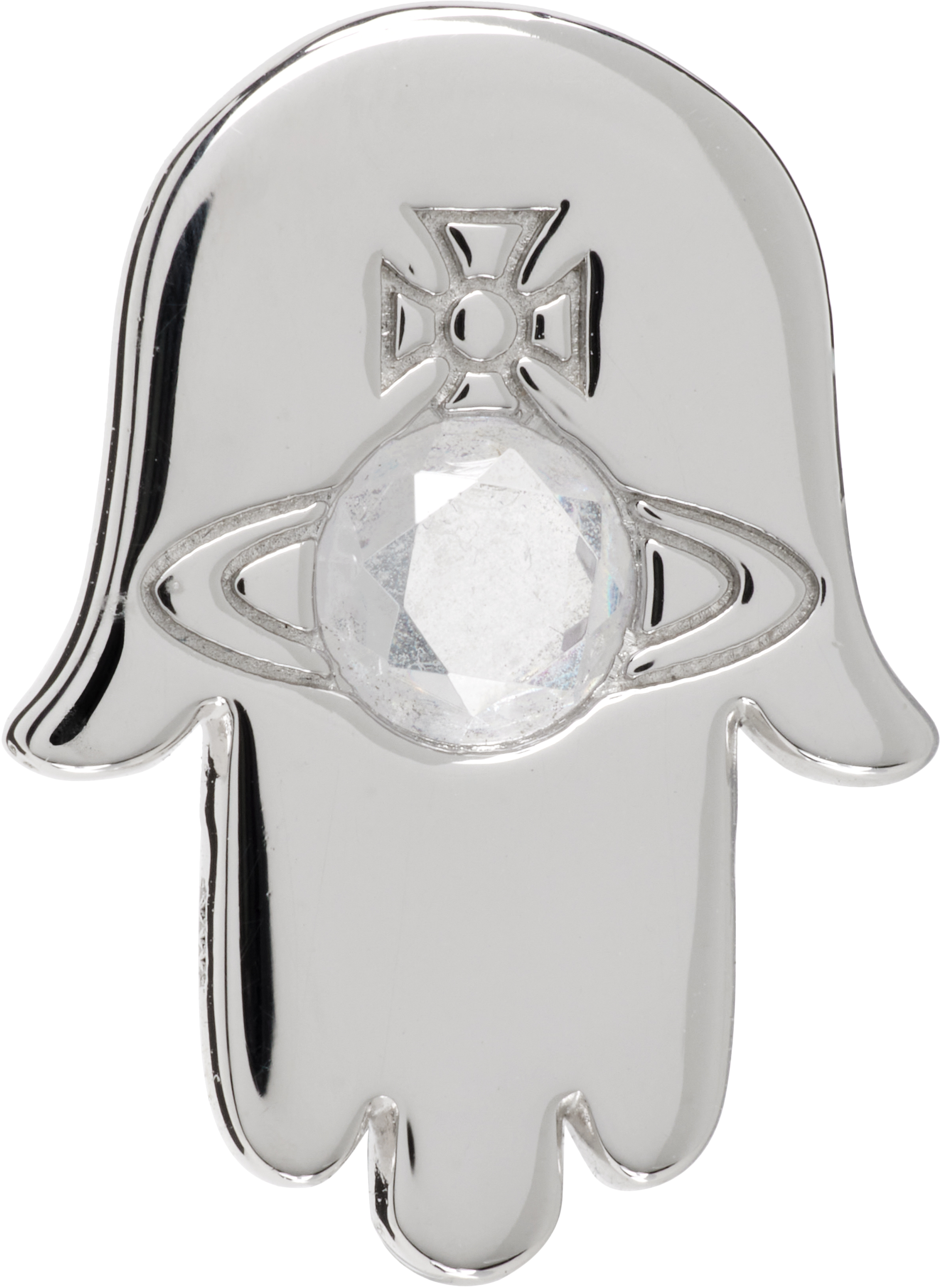 Vivienne Westwood: Man Marzio Stud Single Earring | SSENSE