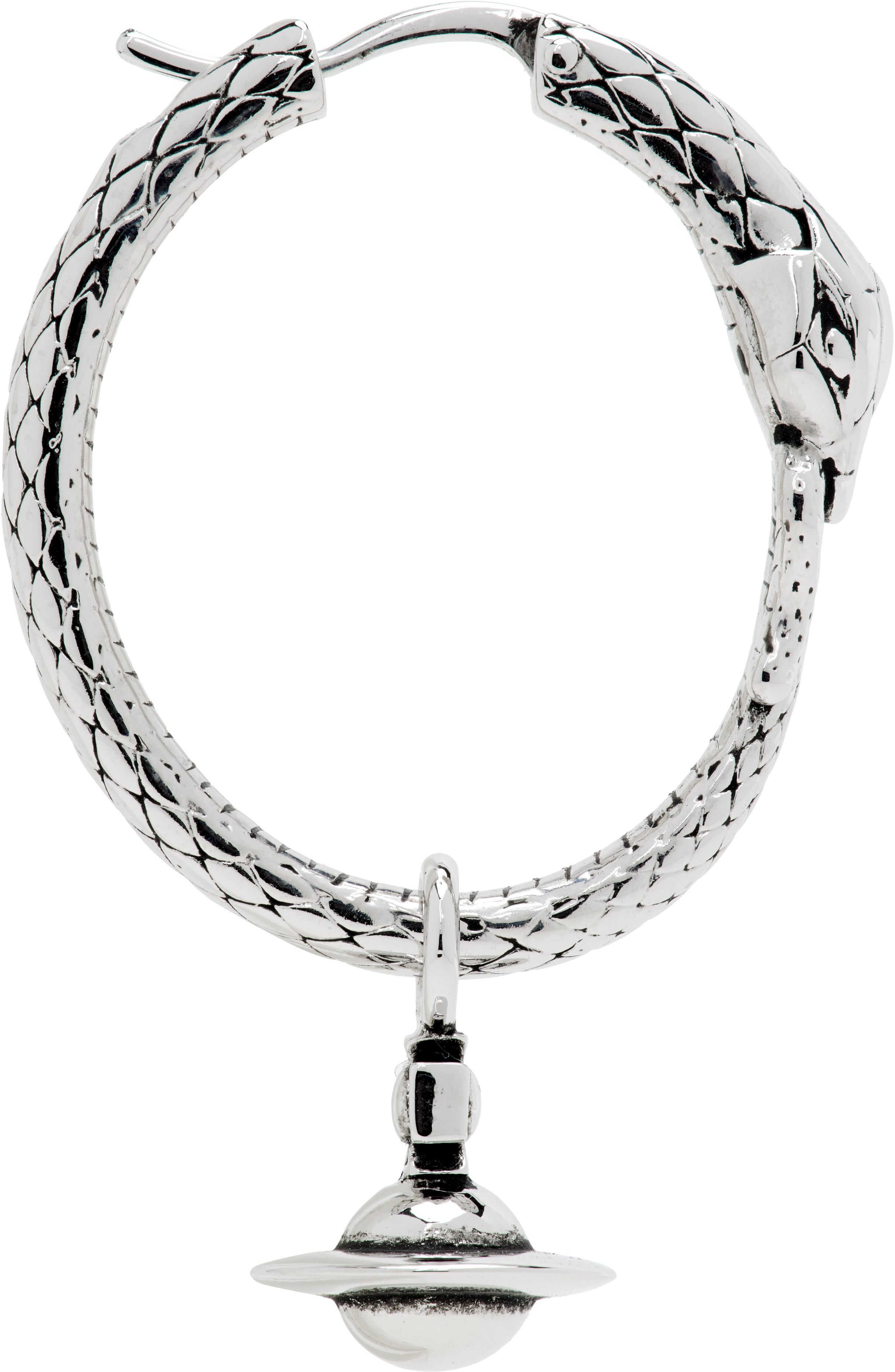 Vivienne Westwood: Man Albane Single Earring | SSENSE