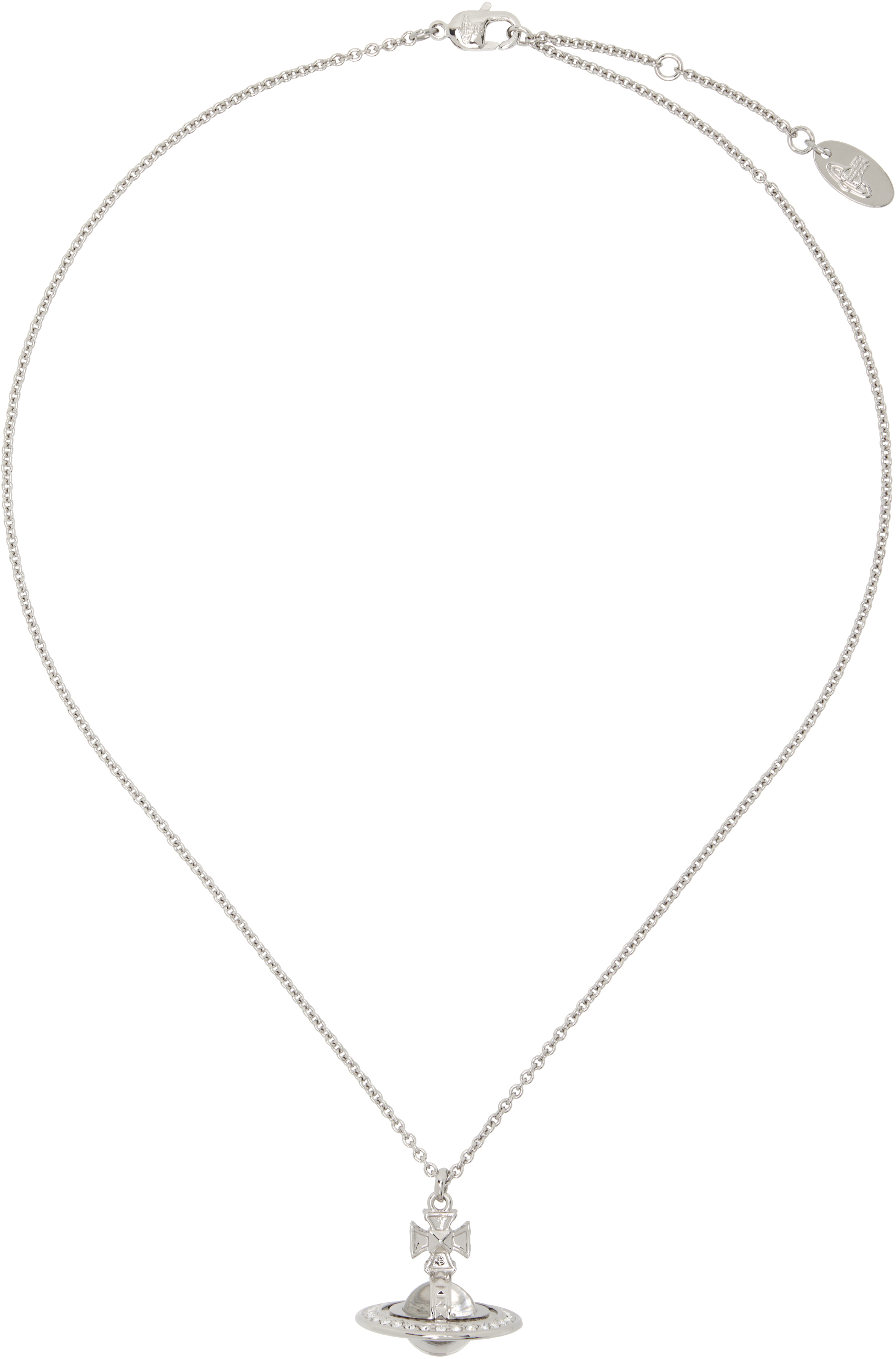 Vivienne Westwood: Pina Small Orb Pendant Necklace | SSENSE