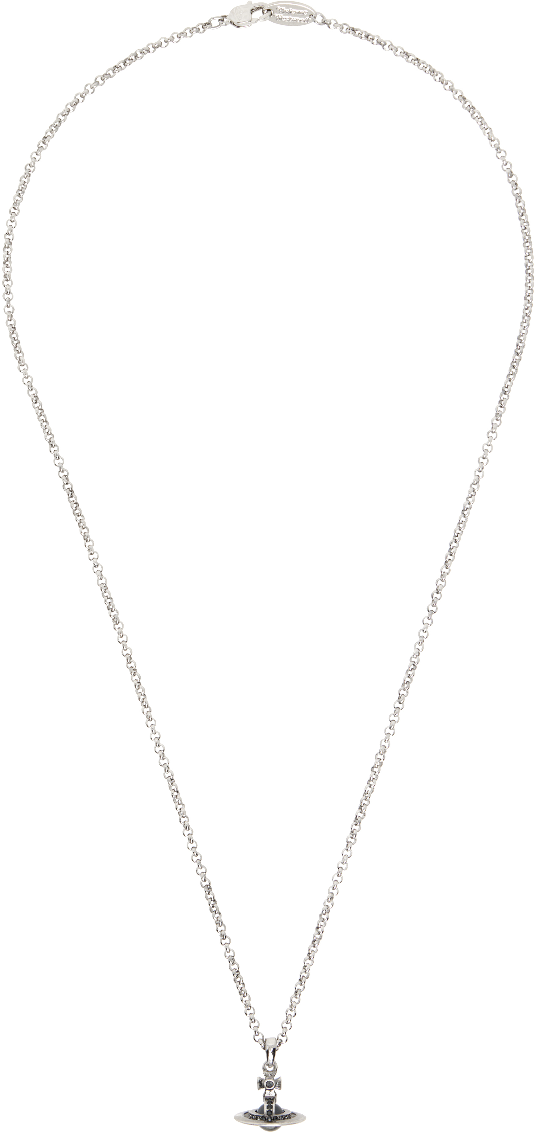 Vivienne Westwood: New Petite Orb Pendant Necklace | SSENSE