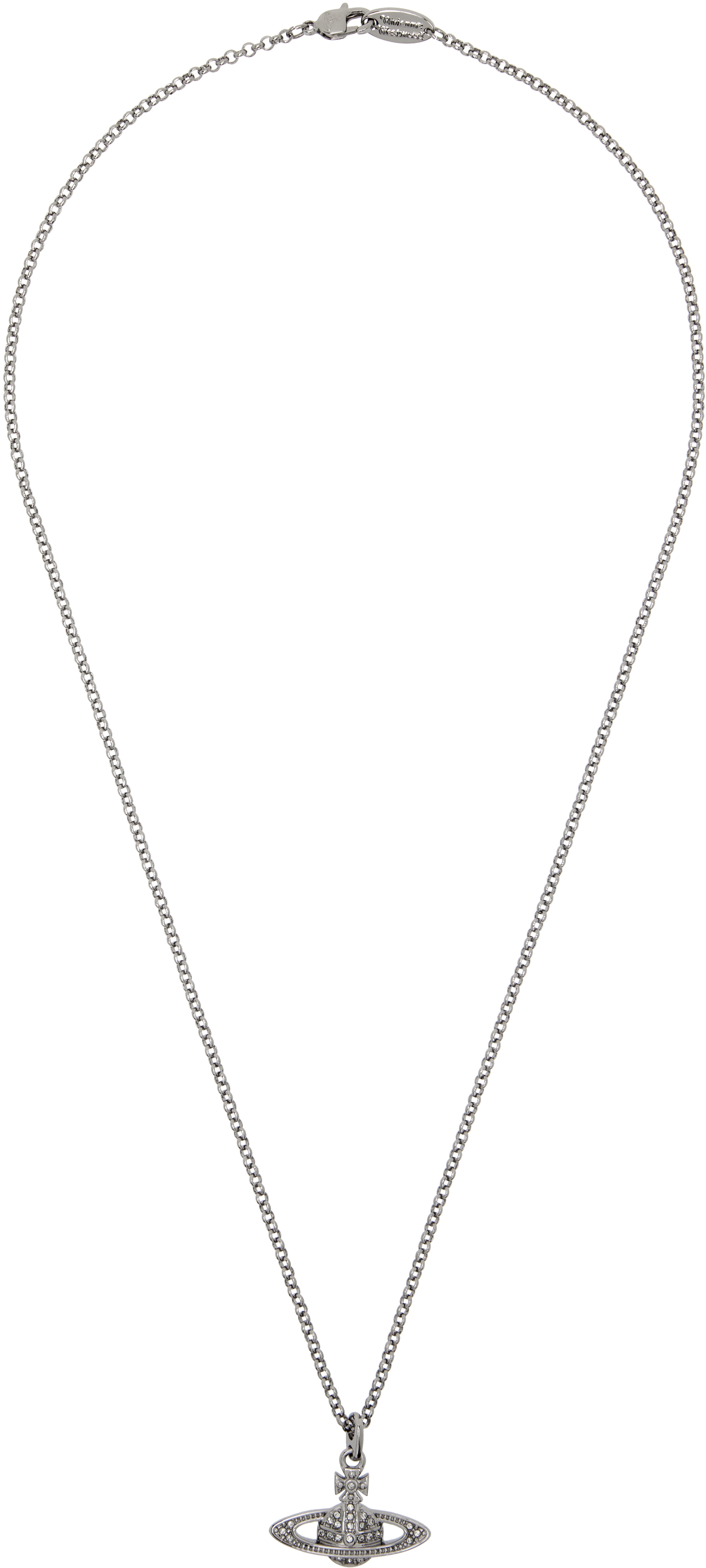 Vivienne Westwood: Mini Bas Relief Pendant Necklace | SSENSE