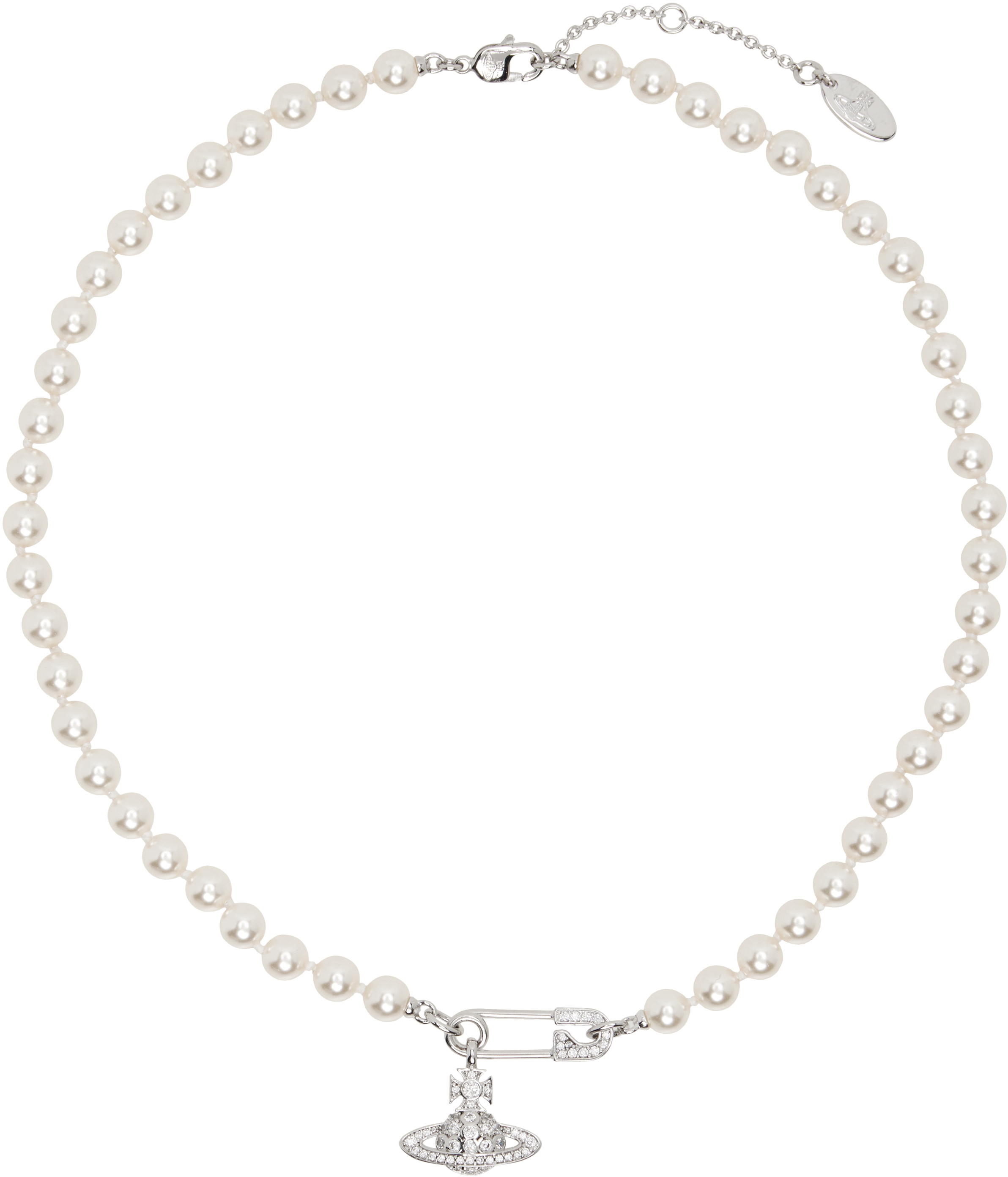 Vivienne Westwood: Lucrece Pearl Necklace | SSENSE