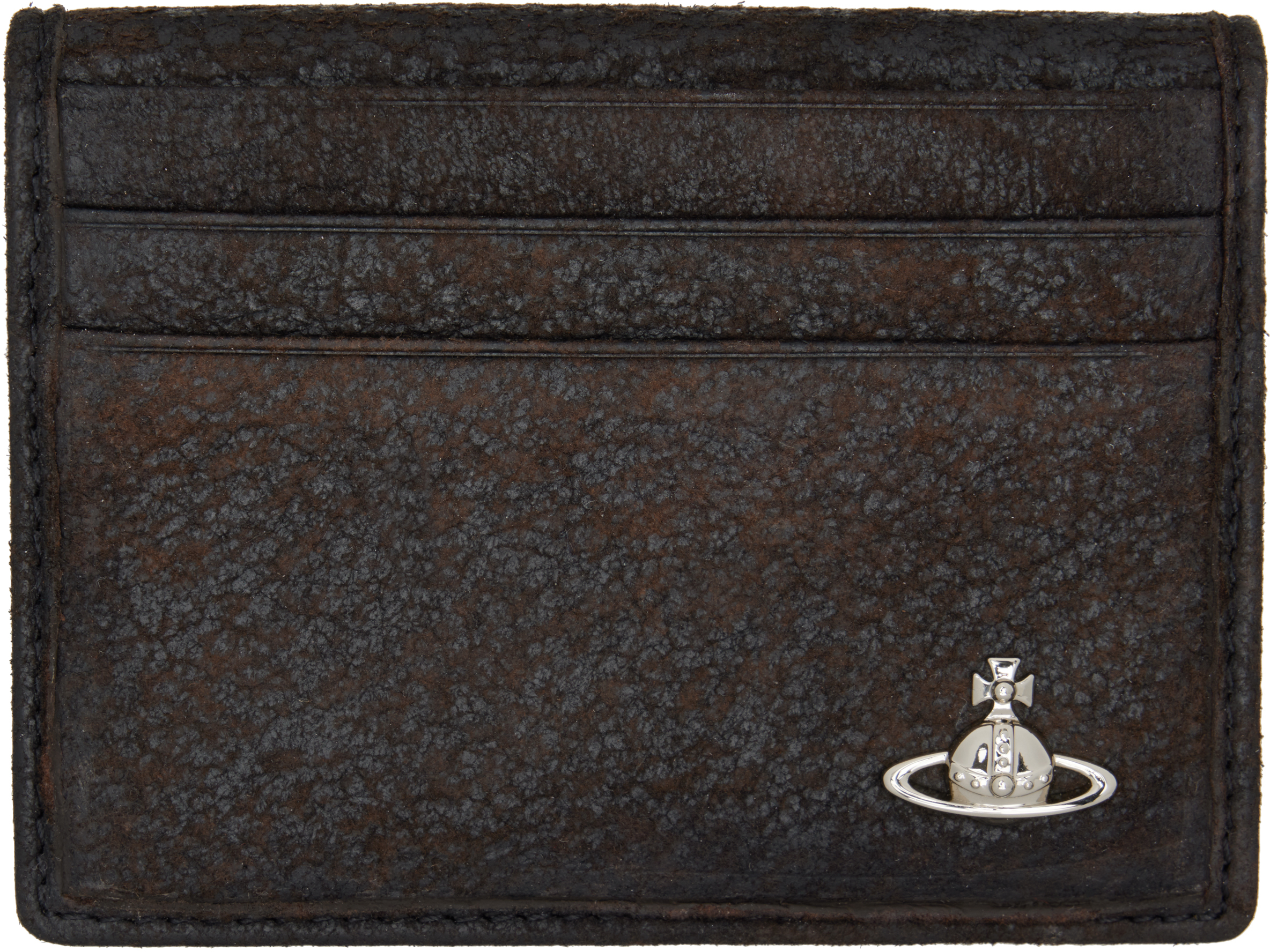 Vivienne Westwood: Brown Bifold Man Card Holder | SSENSE