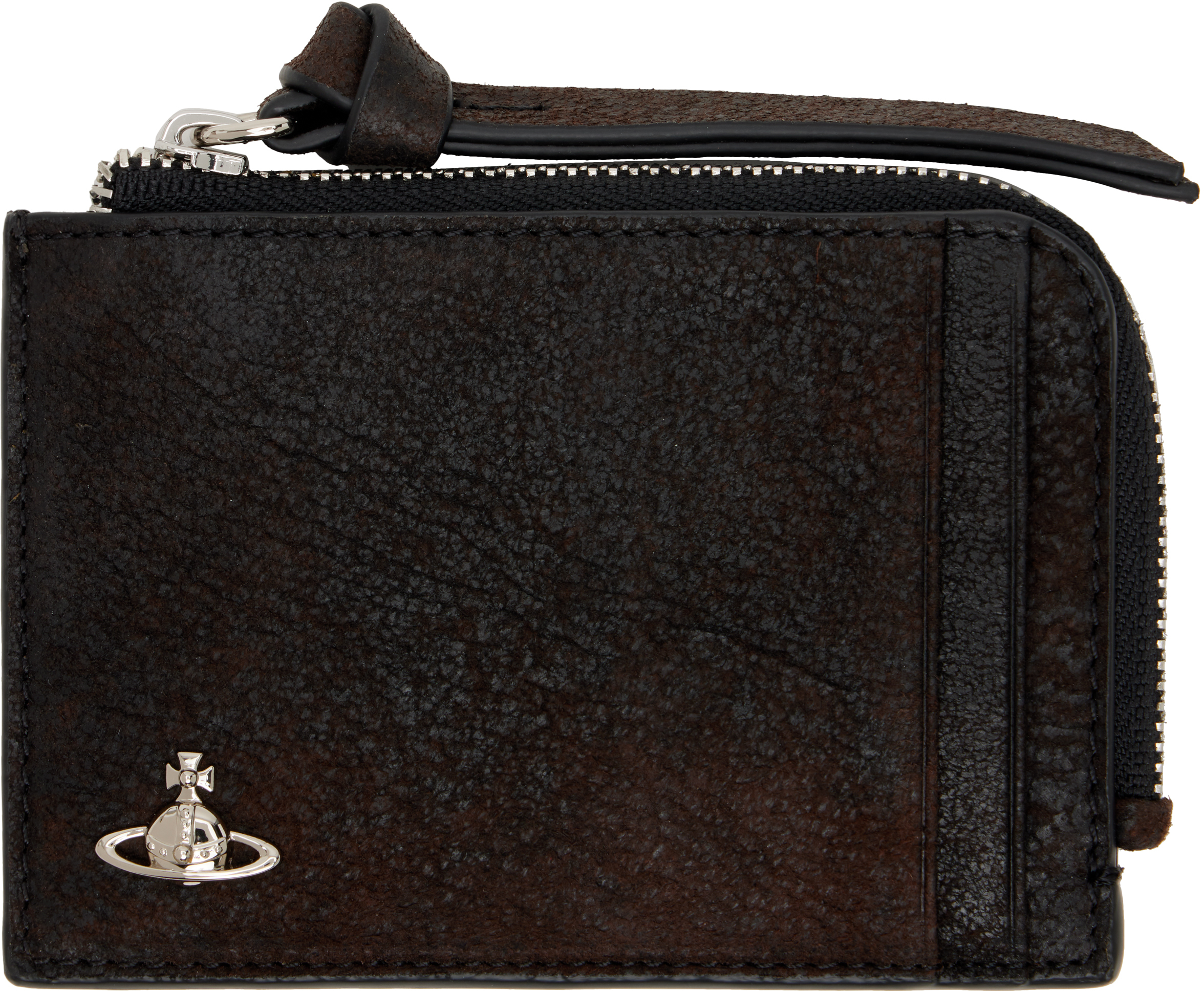 Vivienne Westwood ブラウン ケース Vivienne Westwood: ブラウン ジップカードケース | SSENSE 日本